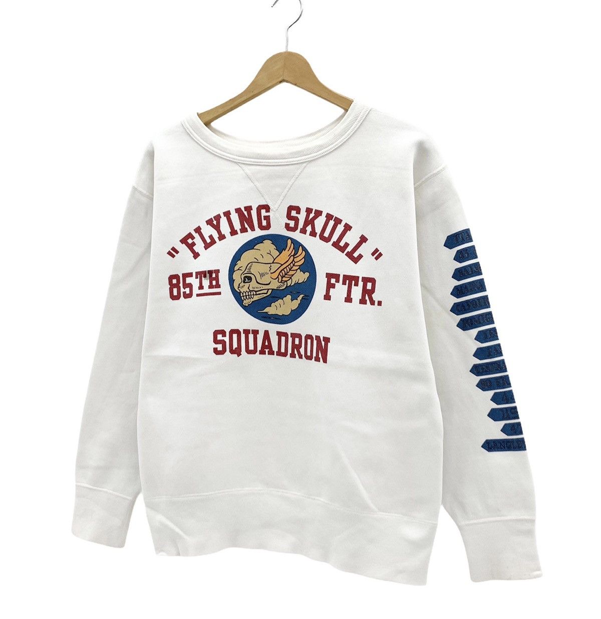 Buzz Rickson's × Vintage Vintage Buzz Ricksons Flying Skull Squadron Us Army Size M / US 6-8 / IT 42-44 - 3 Thumbnail