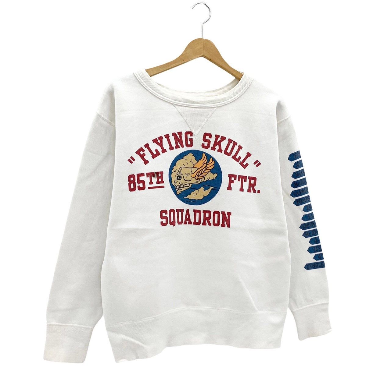 Buzz Rickson's × Vintage Vintage Buzz Ricksons Flying Skull Squadron Us Army Size M / US 6-8 / IT 42-44 - 4 Thumbnail