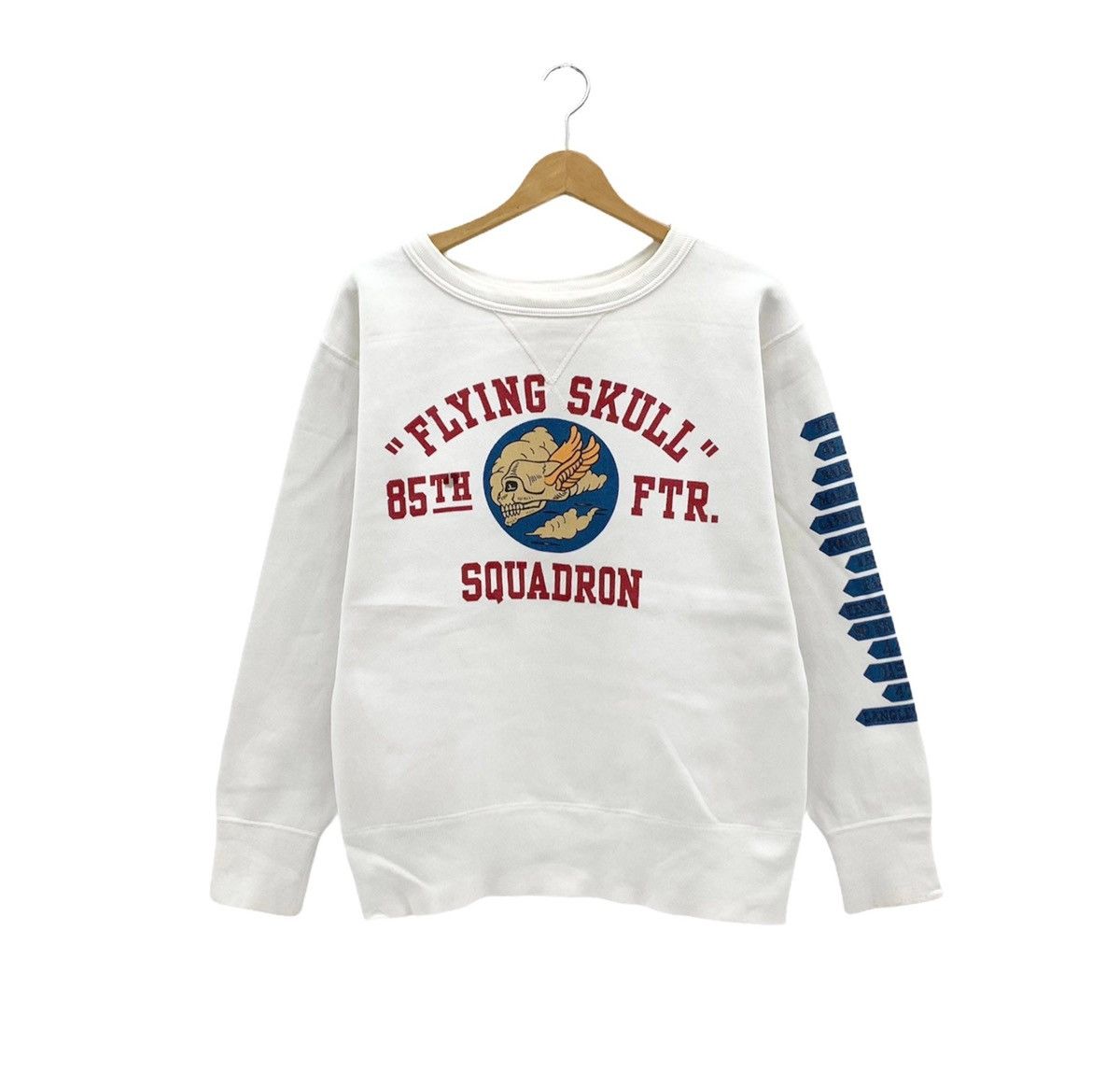 Buzz Rickson's × Vintage Vintage Buzz Ricksons Flying Skull Squadron Us Army Size M / US 6-8 / IT 42-44 - 1 Thumbnail