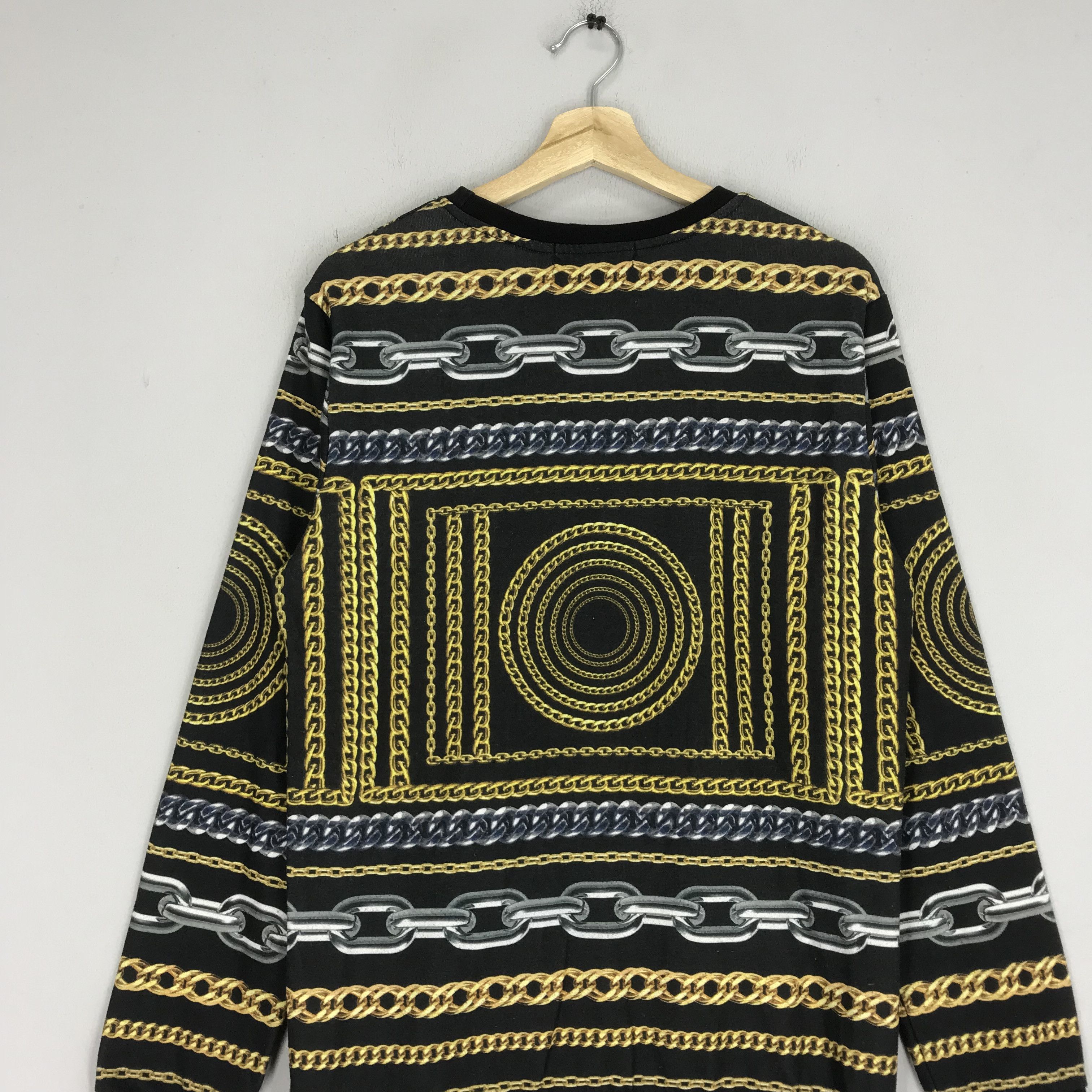 21 Men Rare!! 21 Men Overprinted Gold Chains Graphics Sweater Size US S / EU 44-46 / 1 - 4 Thumbnail
