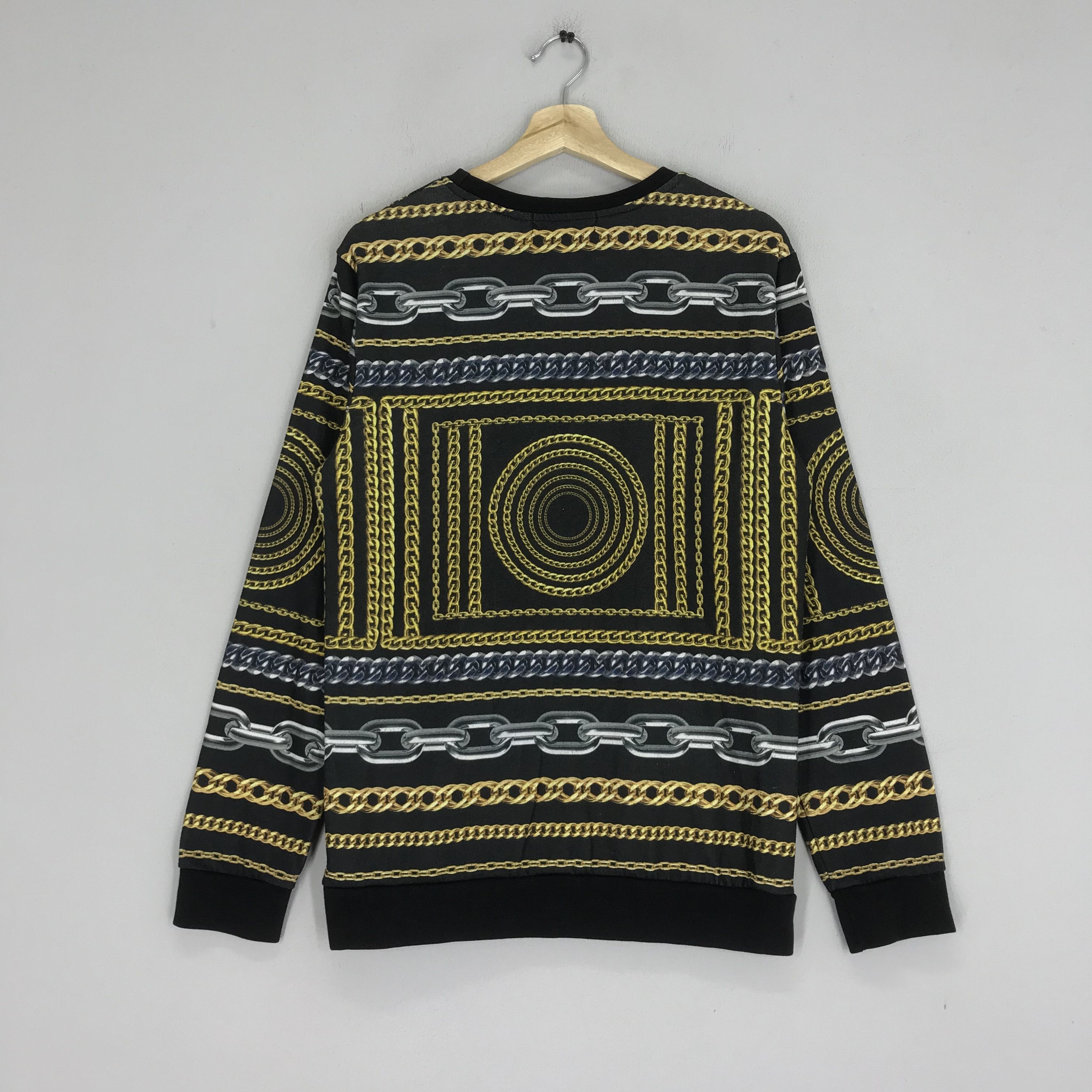 21 Men Rare!! 21 Men Overprinted Gold Chains Graphics Sweater Size US S / EU 44-46 / 1 - 2 Thumbnail