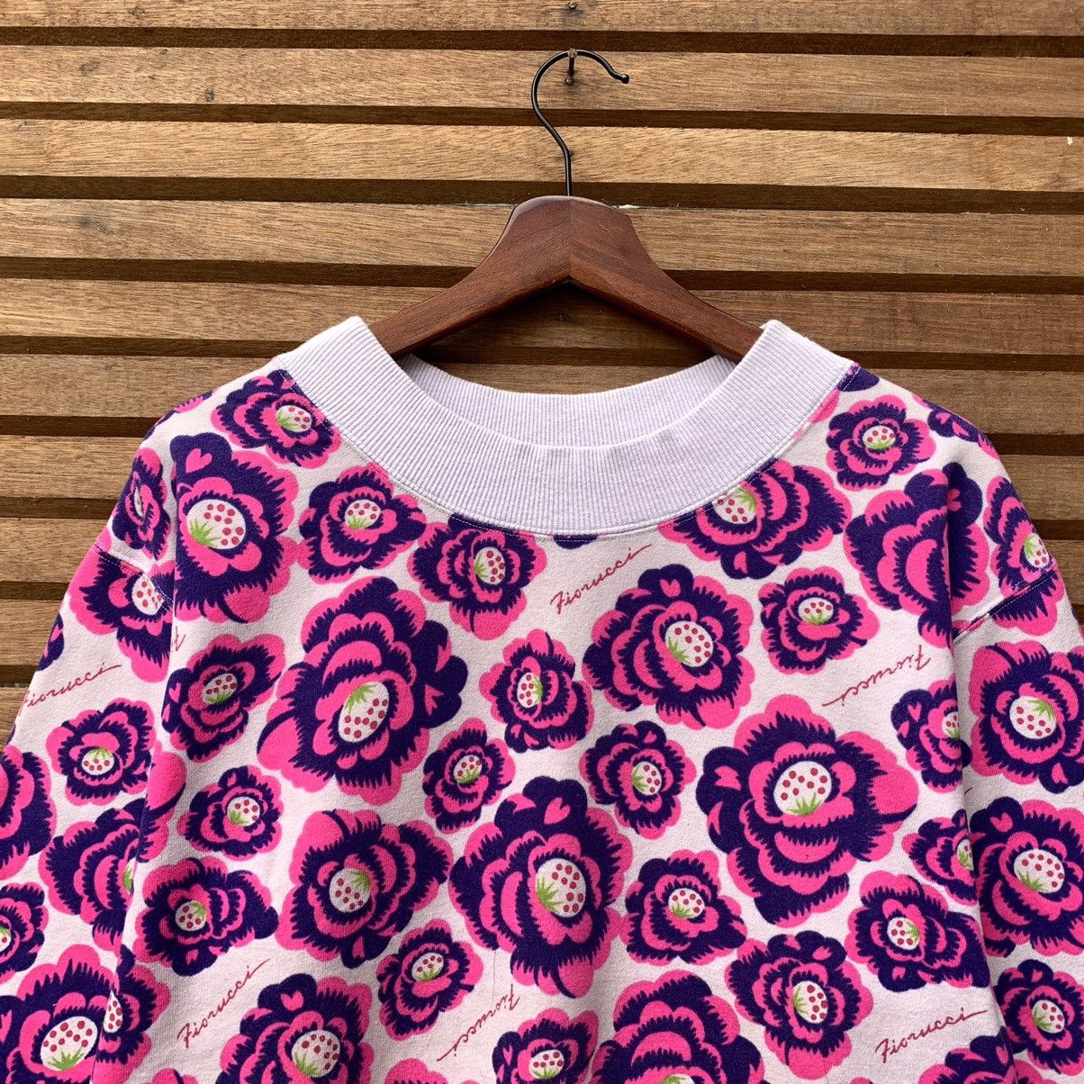 Fiorucci VINTAGE FIORUCCI FLORAL OVERPRINT CREWNECK SWEATSHIRT Size M / US 6-8 / IT 42-44 - 3 Thumbnail