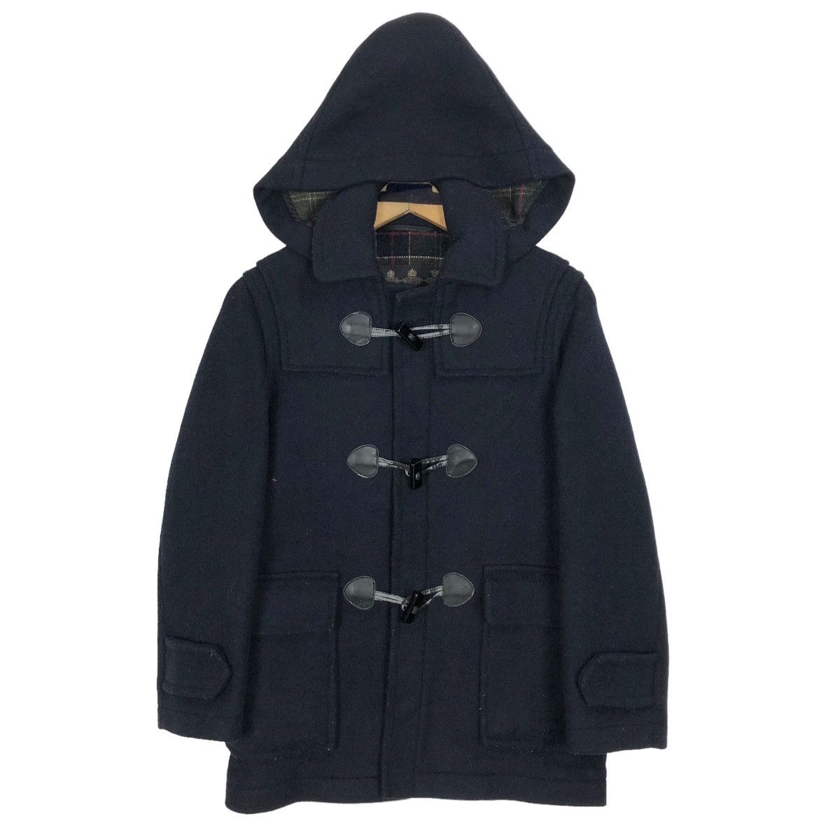 Barbour Vintage Barbour Hooded Duffle Coat Size L / US 10 / IT 46 - 2 Thumbnail