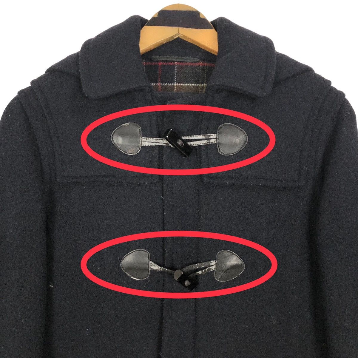 Barbour Vintage Barbour Hooded Duffle Coat Size L / US 10 / IT 46 - 12 Thumbnail
