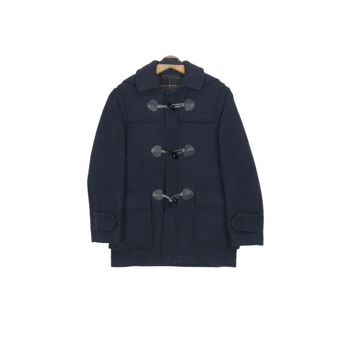 Barbour Vintage Barbour Hooded Duffle Coat Size L / US 10 / IT 46 - 10 Thumbnail
