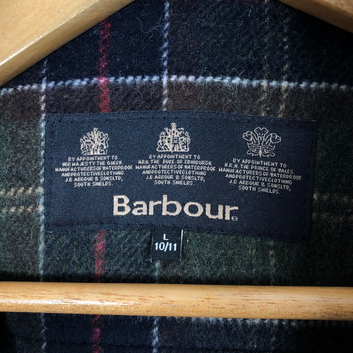 Barbour Vintage Barbour Hooded Duffle Coat Size L / US 10 / IT 46 - 3 Thumbnail