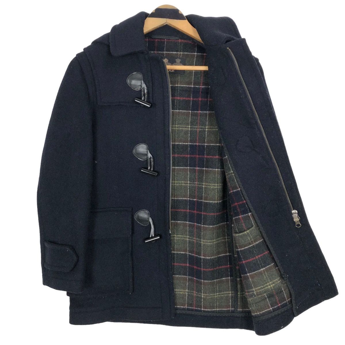 Barbour Vintage Barbour Hooded Duffle Coat Size L / US 10 / IT 46 - 6 Thumbnail