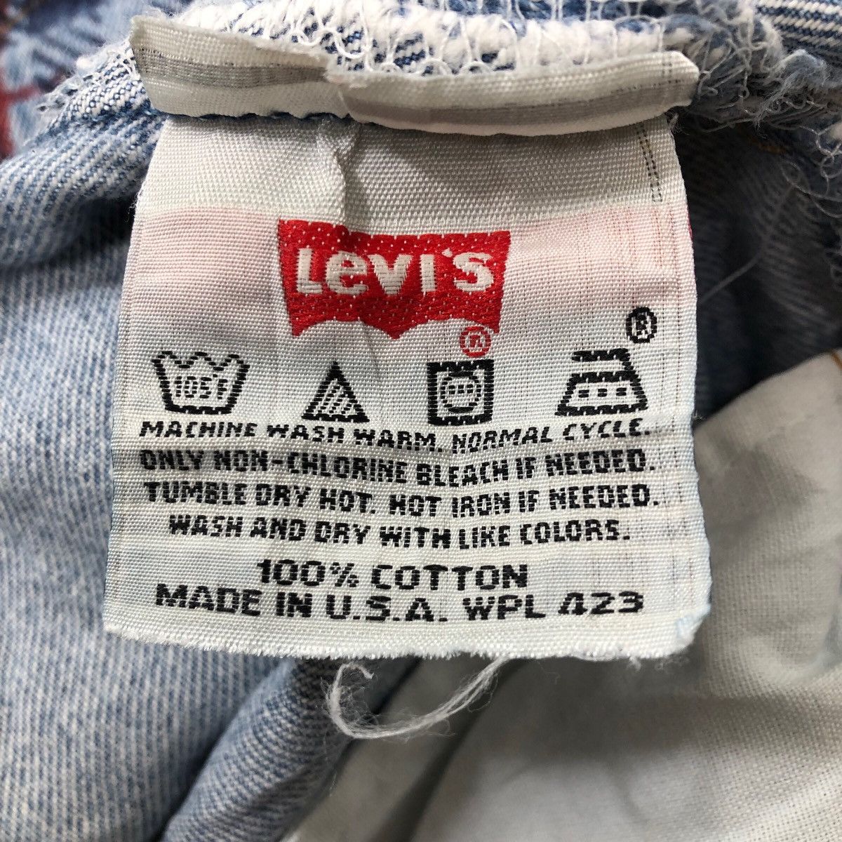 Levi's × Levi's Vintage Clothing Levi’s 501 x Vortex Design Denim Short Skirts Levis Strauss Size 30" / US 8 / IT 44 - 5 Thumbnail