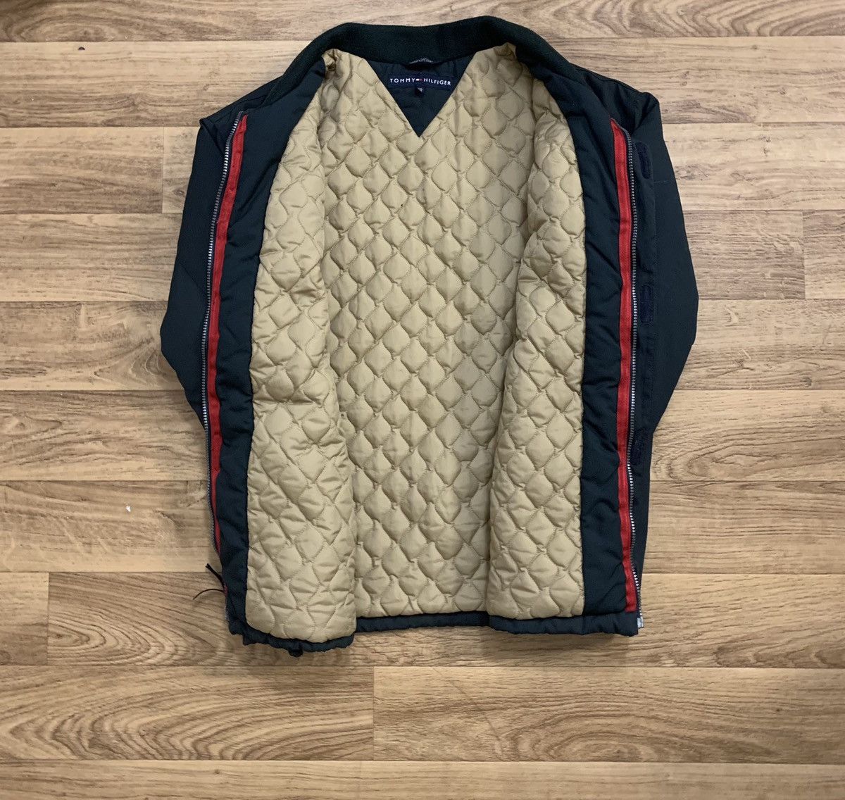 Tommy Hilfiger × Vintage Vintage Y2k Tommy Hilfiger Heavy Coat Olive Green XXL Size US XXL / EU 58 / 5 - 2 Thumbnail