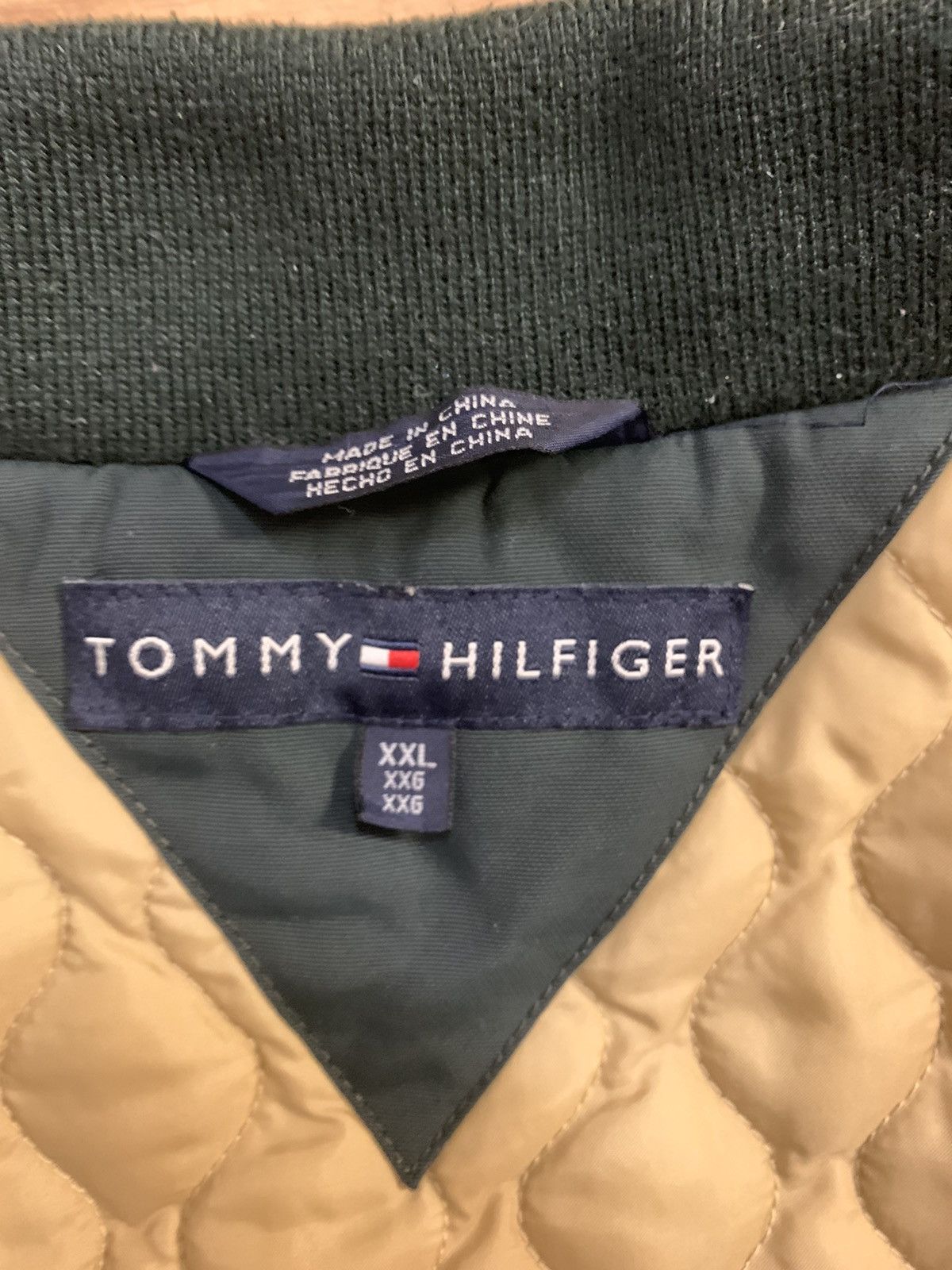 Tommy Hilfiger × Vintage Vintage Y2k Tommy Hilfiger Heavy Coat Olive Green XXL Size US XXL / EU 58 / 5 - 7 Thumbnail
