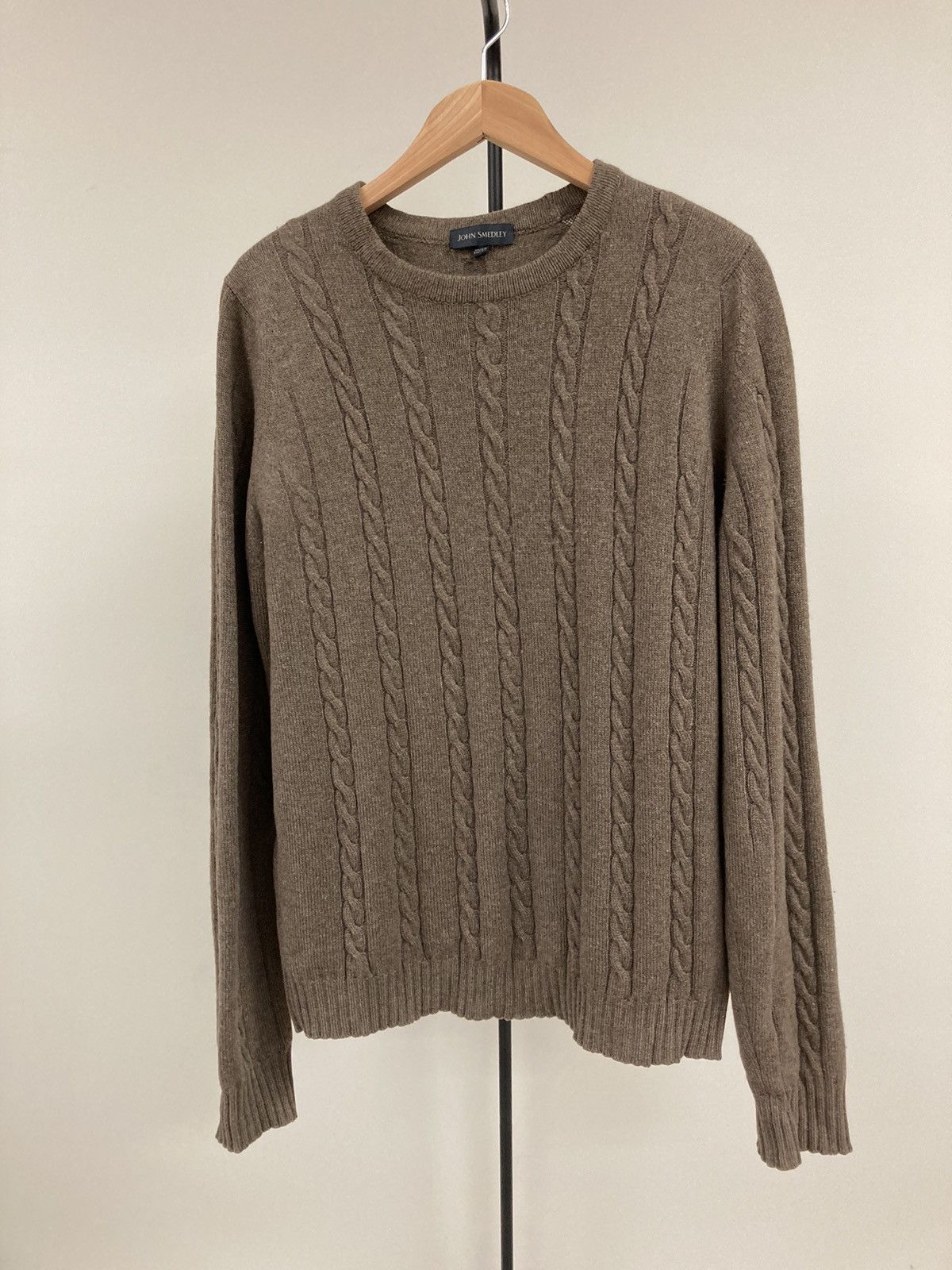 John Smedley Made in UK Cable knitting sweaters Size US M / EU 48-50 / 2 - 1 Thumbnail