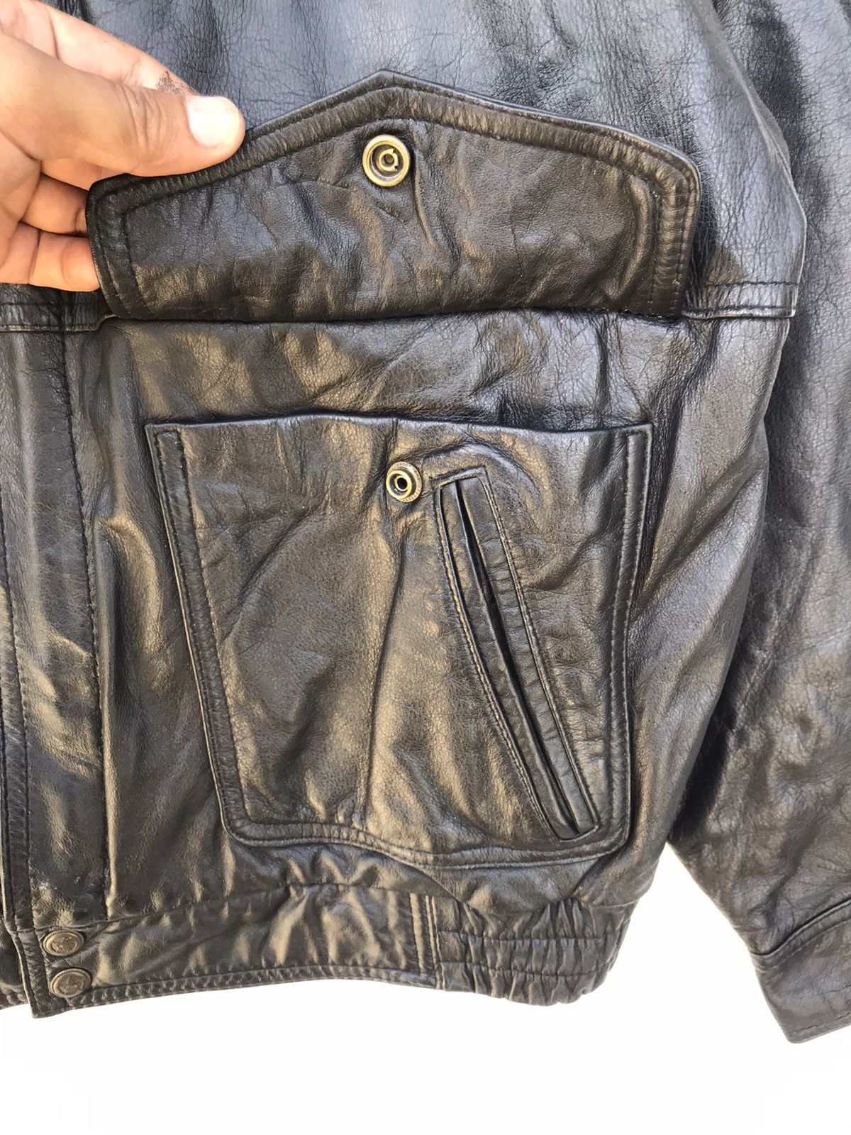 Genuine Leather Japanese Brand Leather Jacket Size US M / EU 48-50 / 2 - 7 Thumbnail