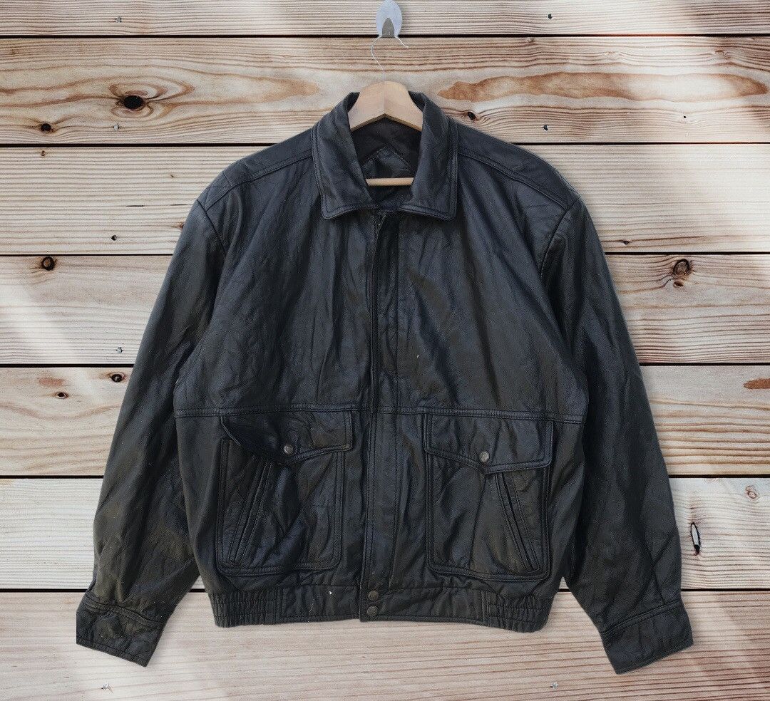 Genuine Leather Japanese Brand Leather Jacket Size US M / EU 48-50 / 2 - 1 Thumbnail