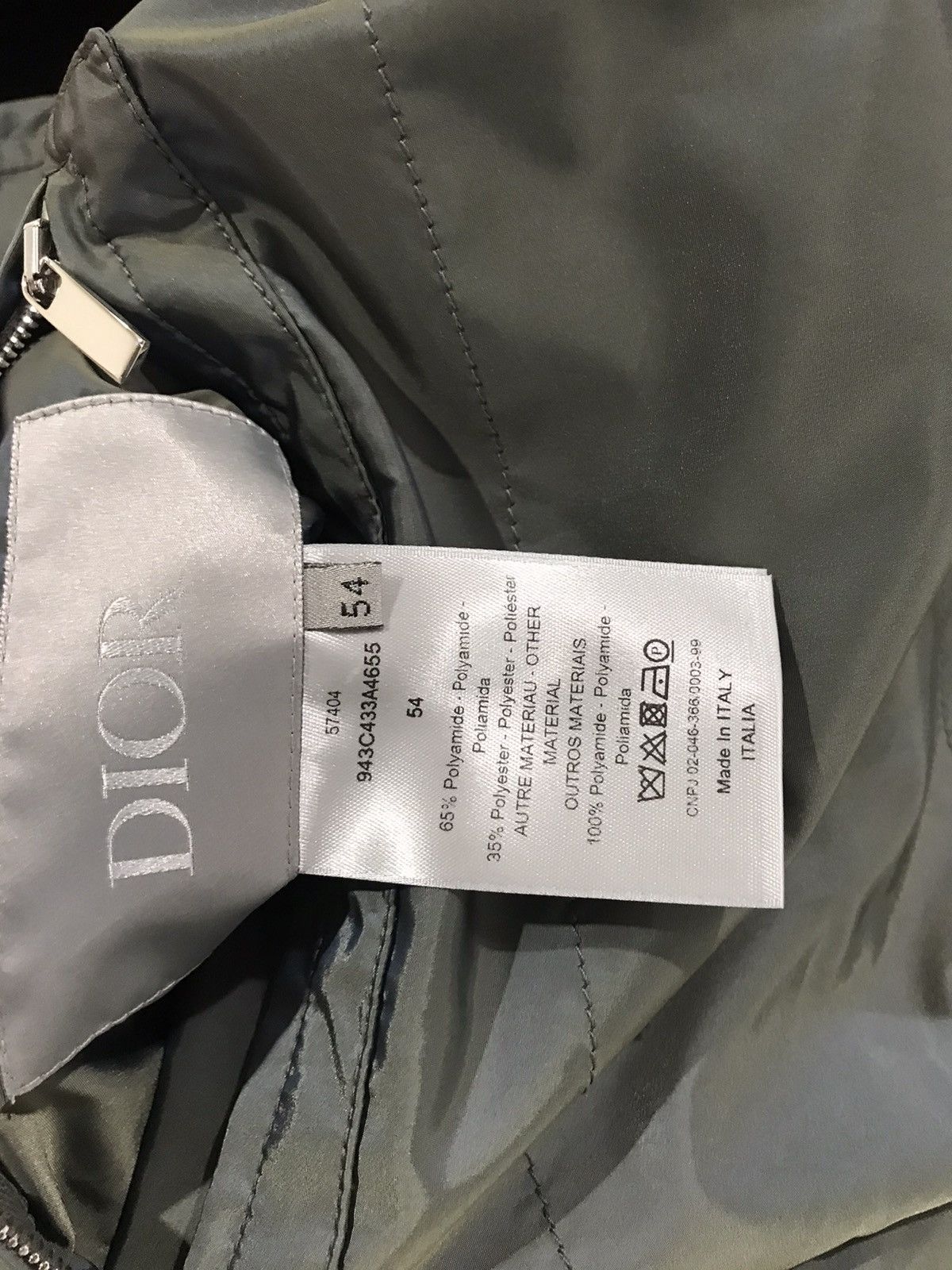 Dior Dior Homme men’s reversible raincoat. 54/XL. 4800 Size US L / EU 52-54 / 3 - 10 Thumbnail