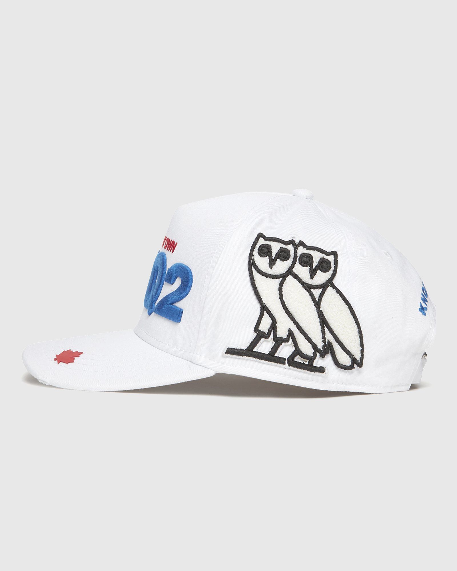 Drake BRAND NEW OVO x DSQUARED2 II 2020 White HAT CAP Size ONE SIZE - 5 Thumbnail