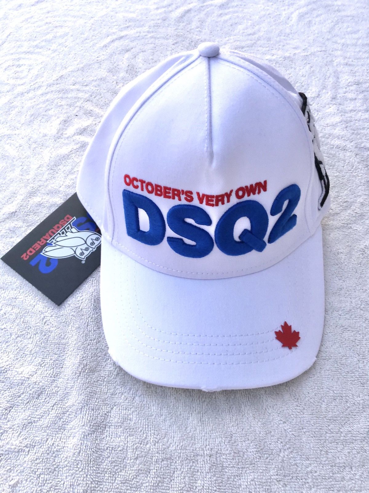 Drake BRAND NEW OVO x DSQUARED2 II 2020 White HAT CAP Size ONE SIZE - 1 Thumbnail