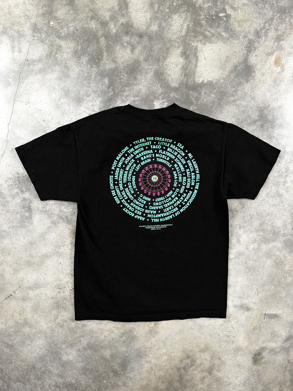 Golf Wang Golf Wang Camp Flog Gnaw Black Butterfly Logo Tee Sz. Large Size US L / EU 52-54 / 3 - 1 Thumbnail