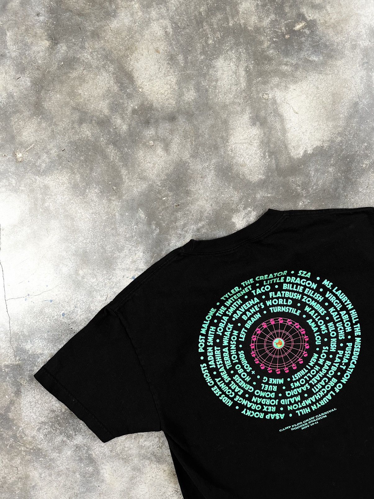 Golf Wang Golf Wang Camp Flog Gnaw Black Butterfly Logo Tee Sz. Large Size US L / EU 52-54 / 3 - 2 Thumbnail