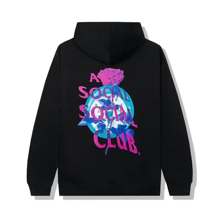 Anti social social club Out of time black hoodie