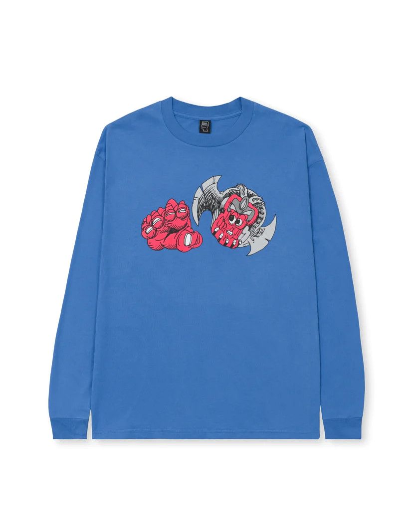 Brain Dead Brain Dead SUMMONER LONG SLEEVE TEE in CHINA BLUE / M Size US M / EU 48-50 / 2 - 1 Thumbnail