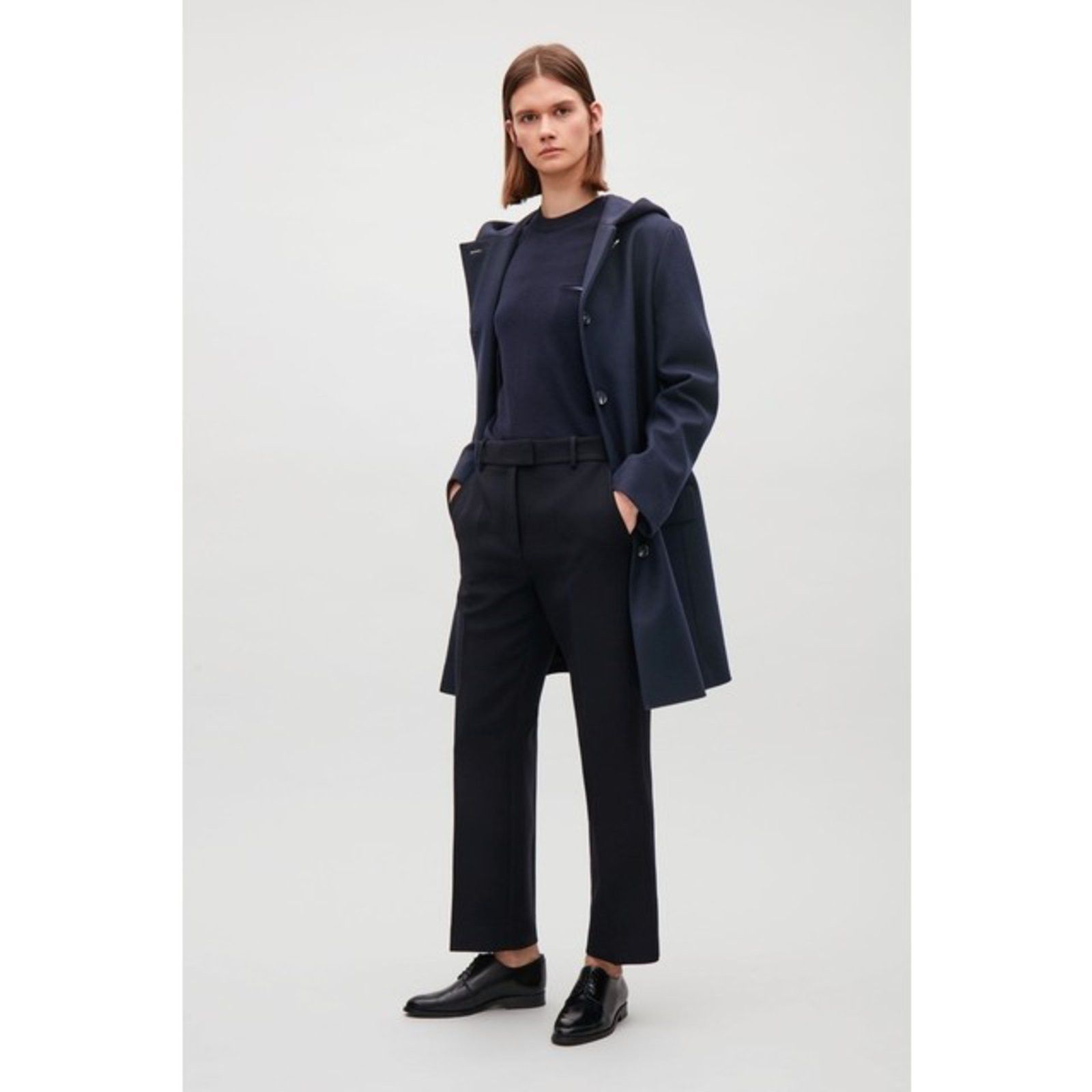 Cos COS Blue Coat - Old Celine/Jil Sander style Size XL / US 12-14 / IT 48-50 - 7 Thumbnail