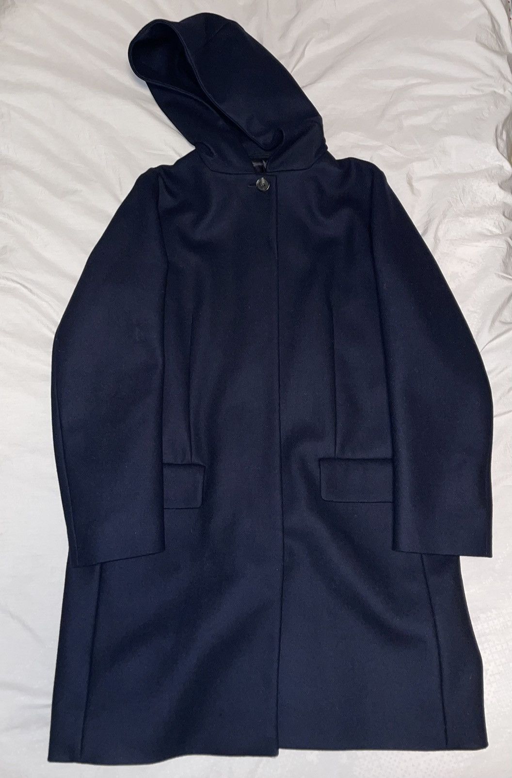 Cos COS Blue Coat - Old Celine/Jil Sander style Size XL / US 12-14 / IT 48-50 - 1 Thumbnail