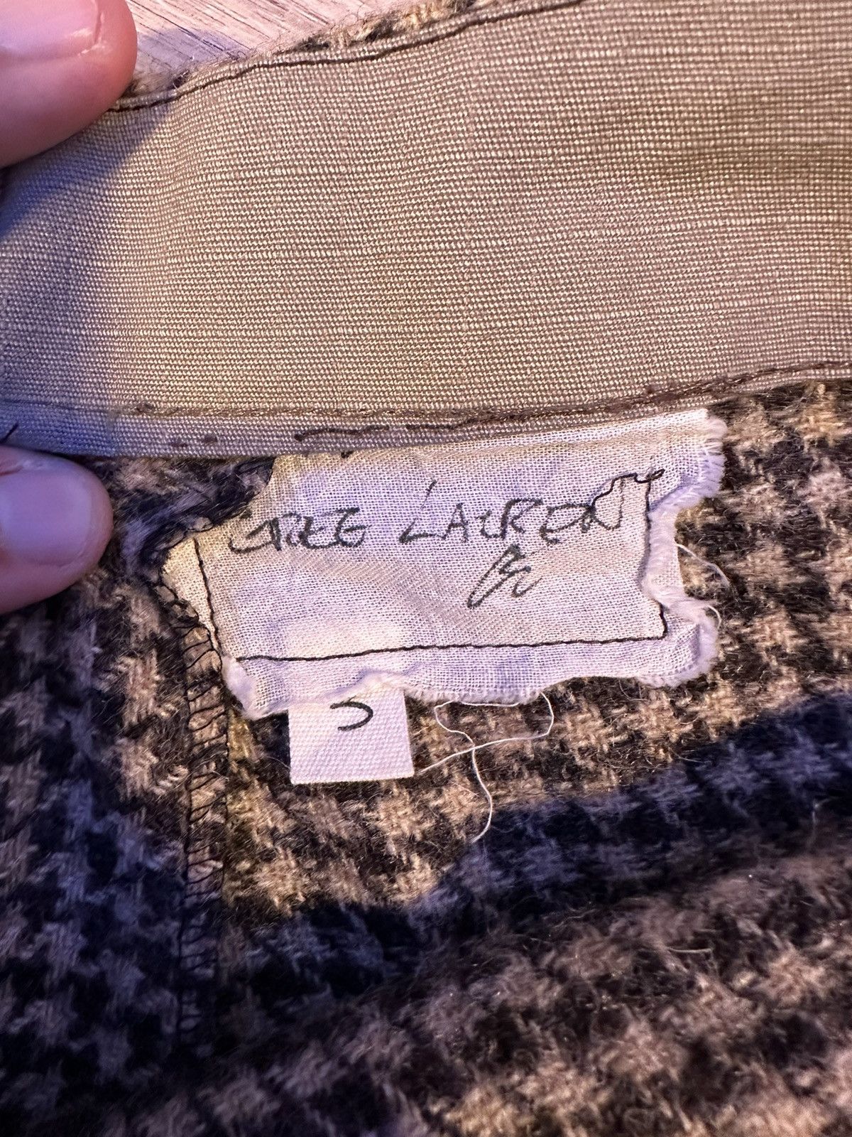 Greg Lauren Greg Lauren Houndstooth Pants Size US 32 / EU 48 - 6 Thumbnail