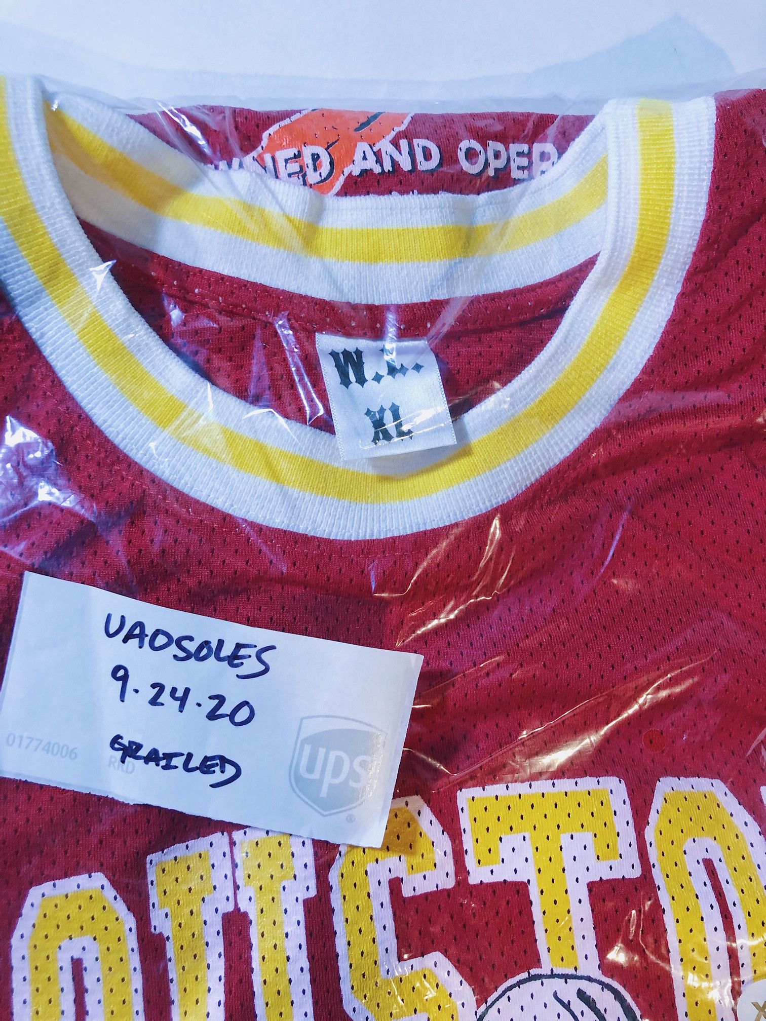 Warren Lotas Houston Rockets Rocketeer Jersey Size US XL / EU 56 / 4 - 4 Thumbnail