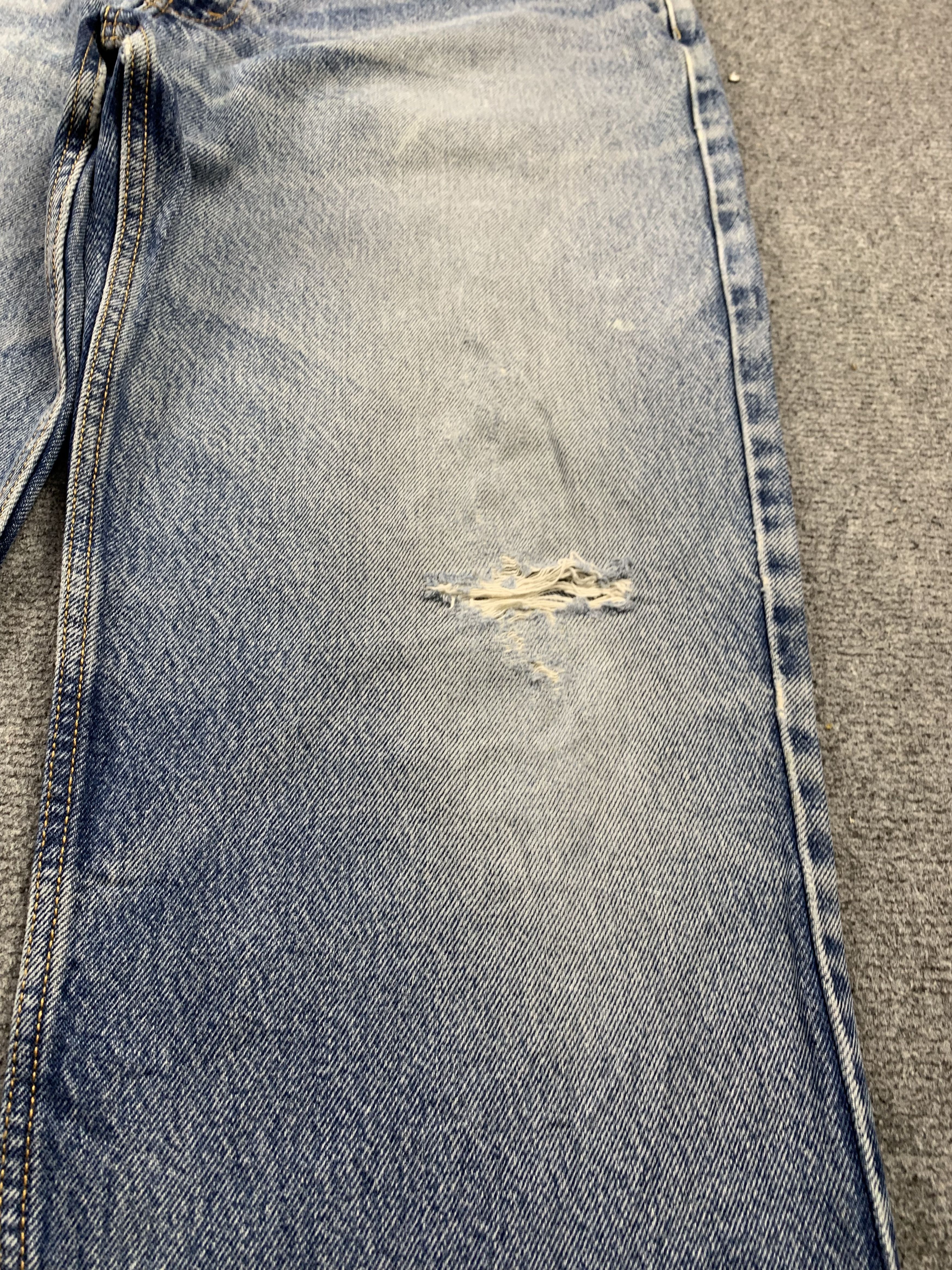 Levi's Vintage Levis 550 Faded Blue Jeans DP2149 Size US 34 / EU 50 - 3 Thumbnail