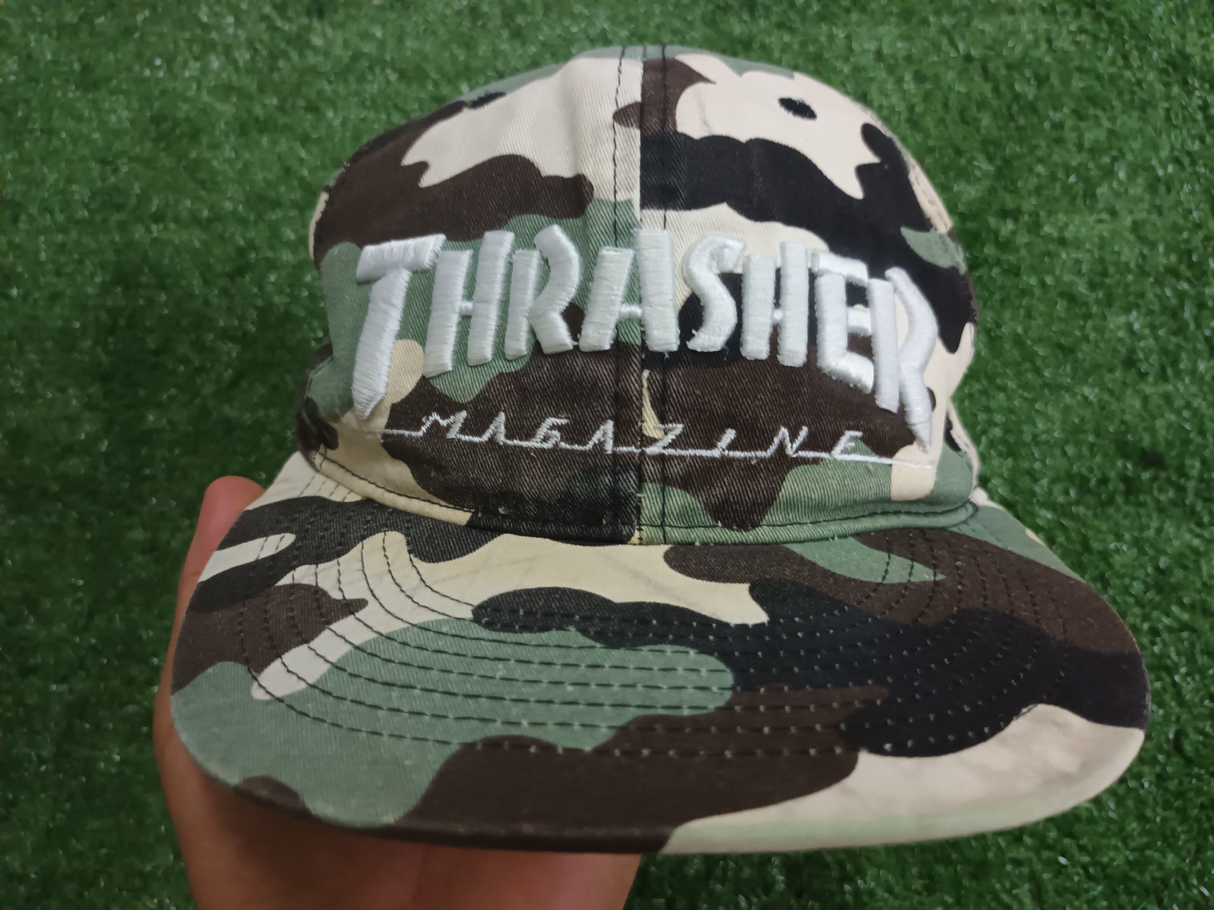 Thrasher Sale 🔥 THRASHER MEGAZINE CAMO DESIGN HAT 🔥 Size ONE SIZE - 8 Thumbnail