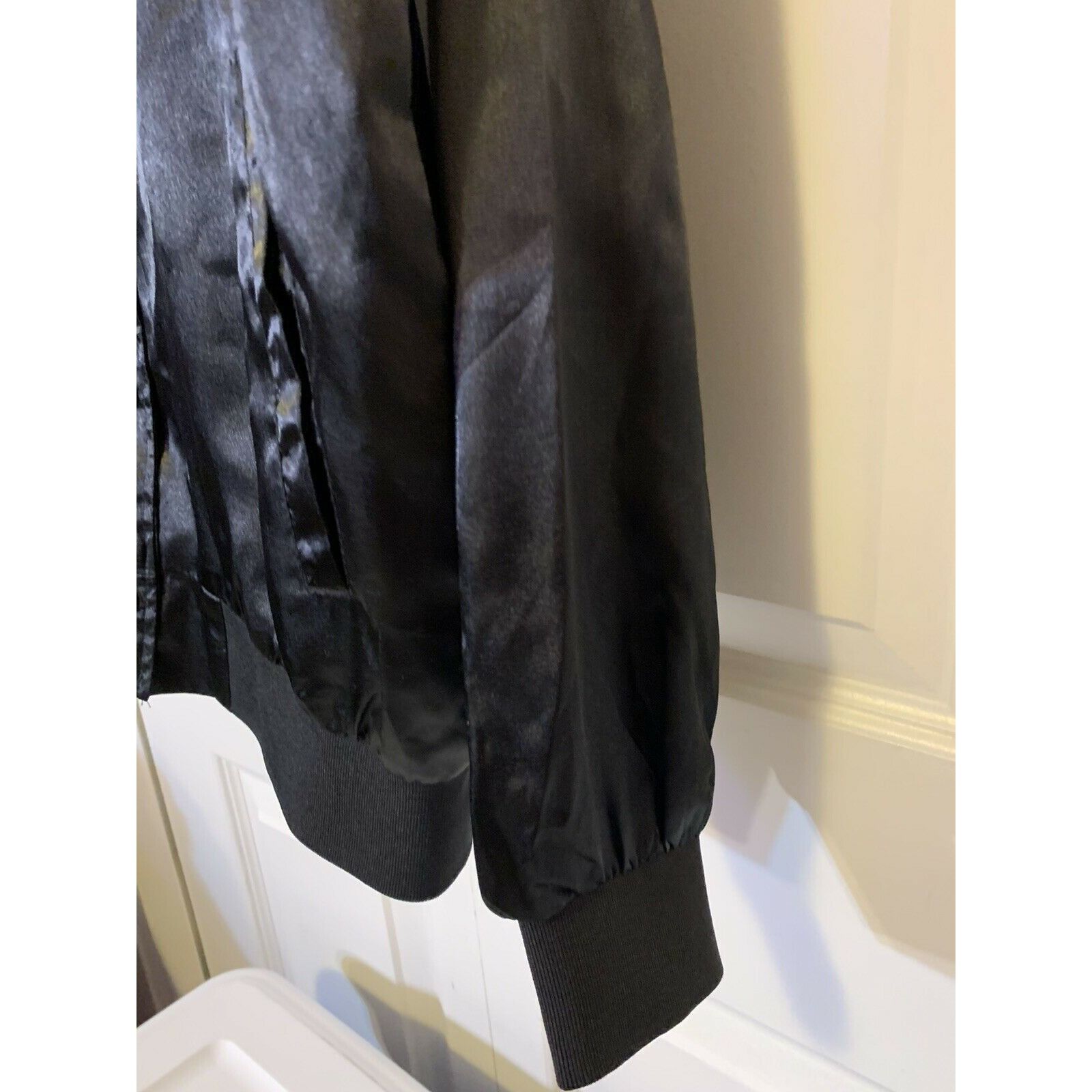 Nirvana Nirvana Women's Sz S Windbreaker Black Jacket Kurt Cobain He Size S / US 4 / IT 40 - 6 Thumbnail