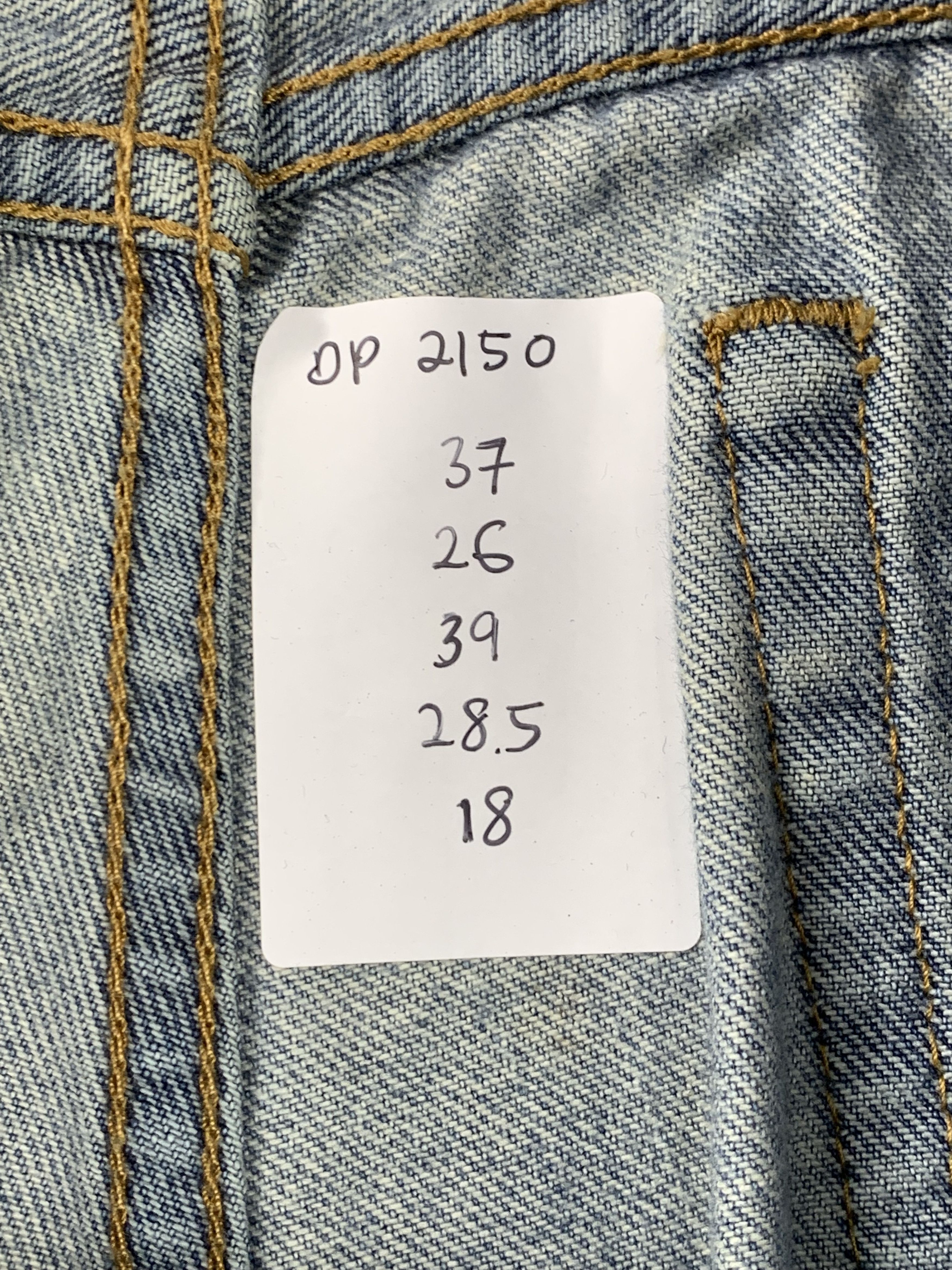 Levi's Vintage Levis 505 Faded Blue Jeans DP2150 Size US 37 - 13 Thumbnail