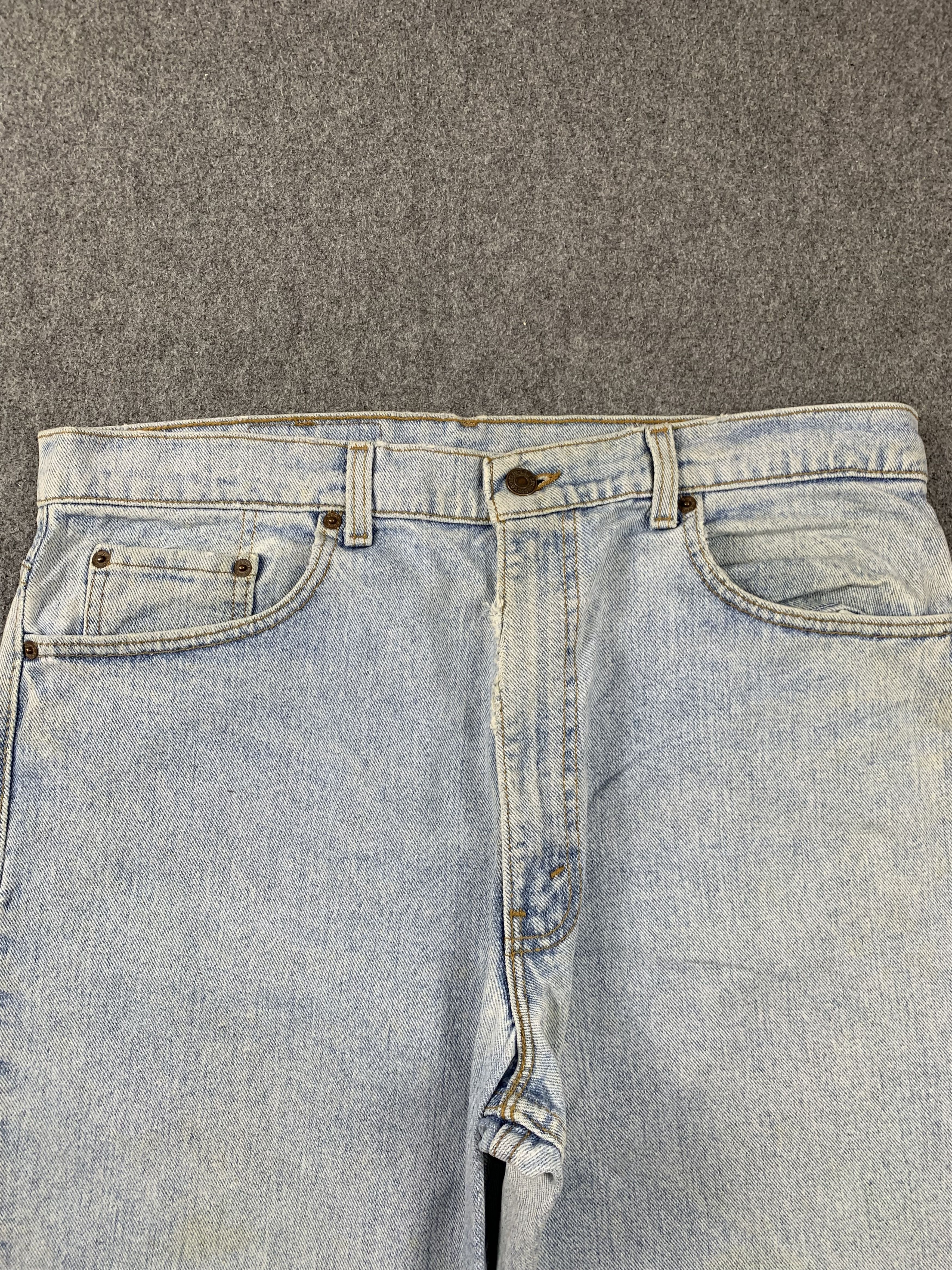 Levi's Vintage 90s Levis 550 Light Wash Jeans DP2151 Size US 36 / EU 52 - 2 Thumbnail