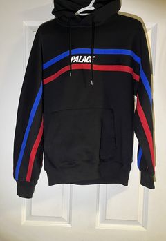 Palace s line hood black best sale