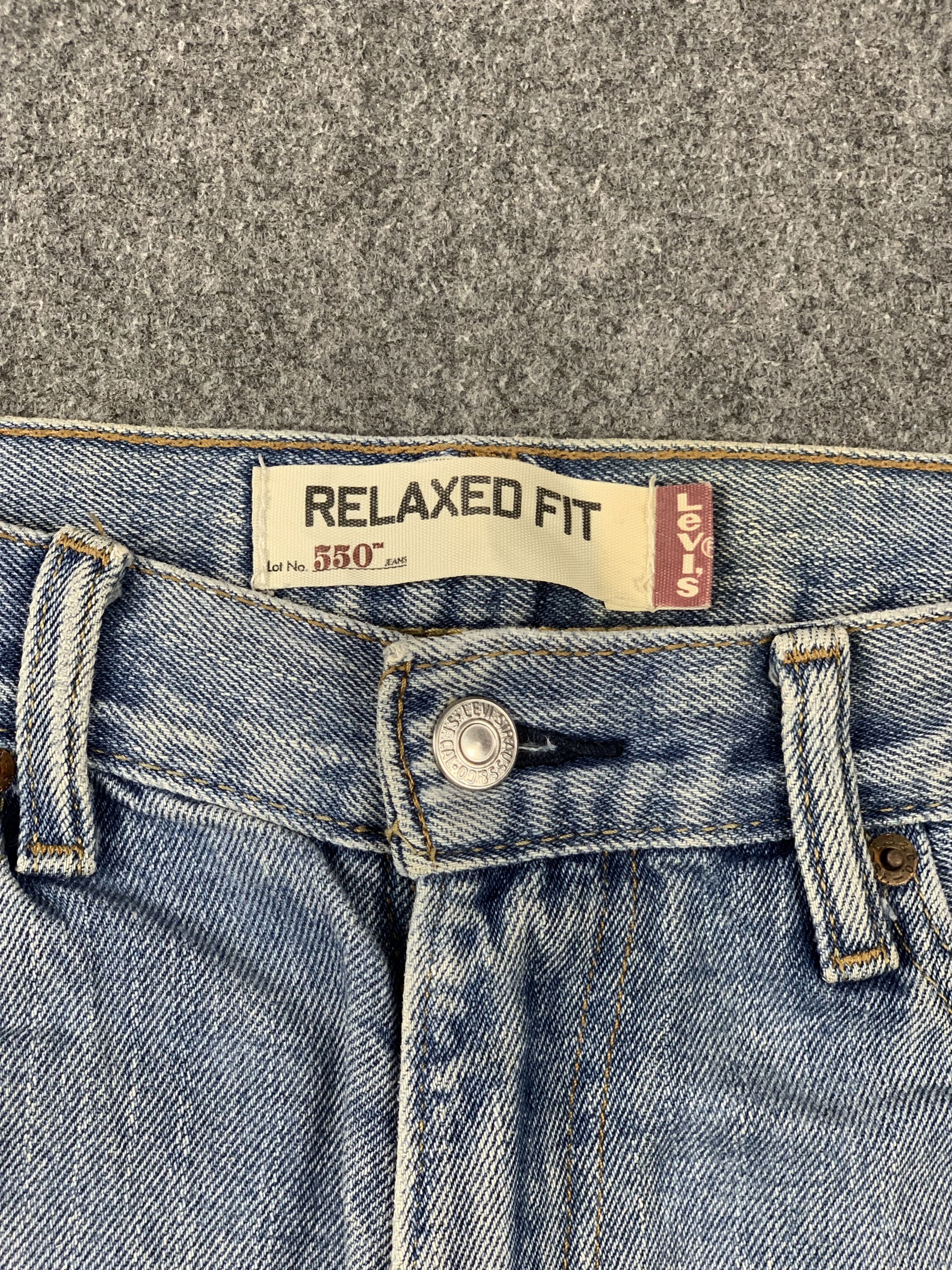 Levi's Vintage Levis 550 Faded Blue Jeans DP2153 Size US 34 / EU 50 - 9 Thumbnail