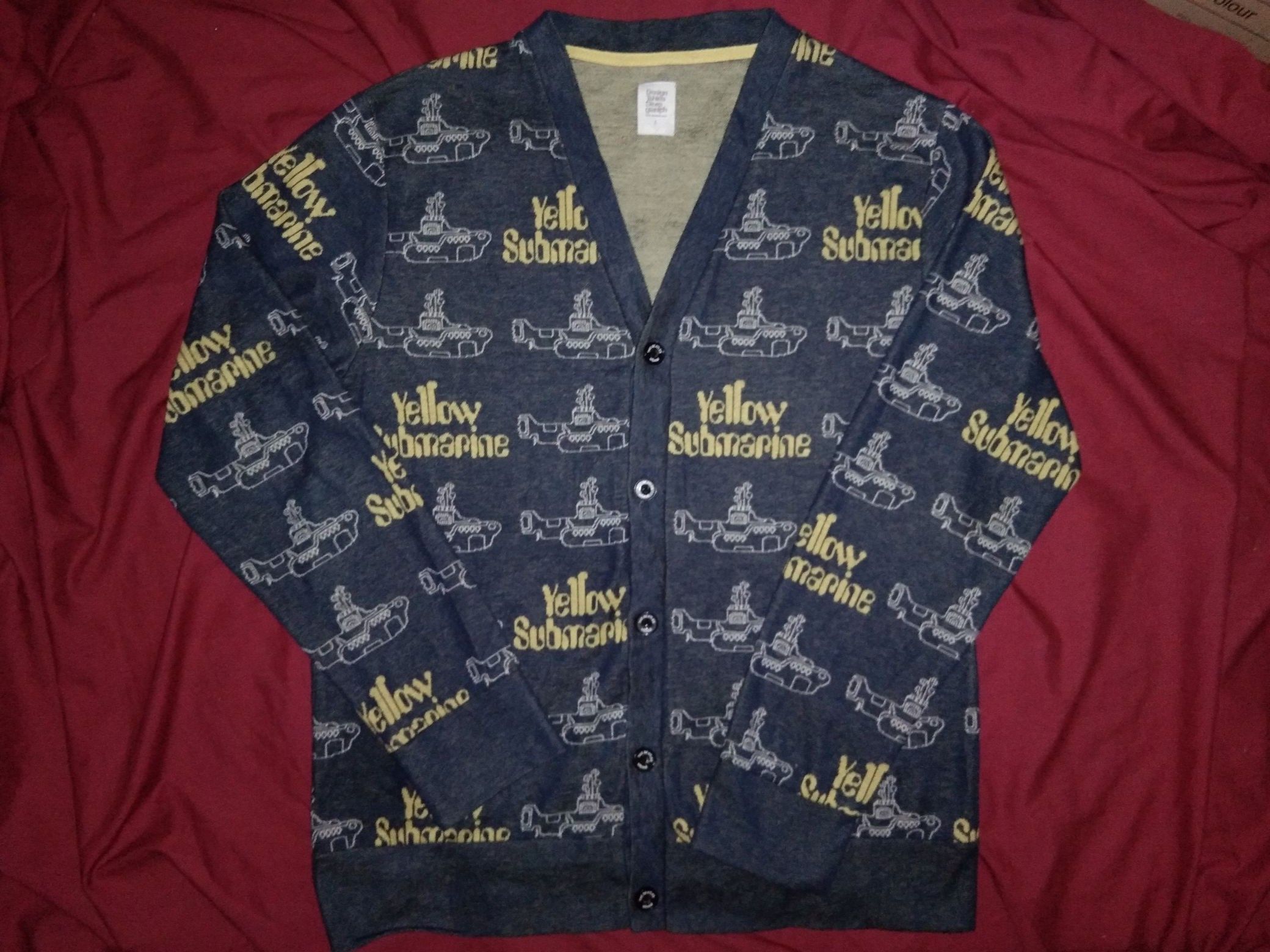 Japanese Brand Graniph x The Beatles Yellow Submarine cardigan sweater Size US M / EU 48-50 / 2 - 2 Thumbnail