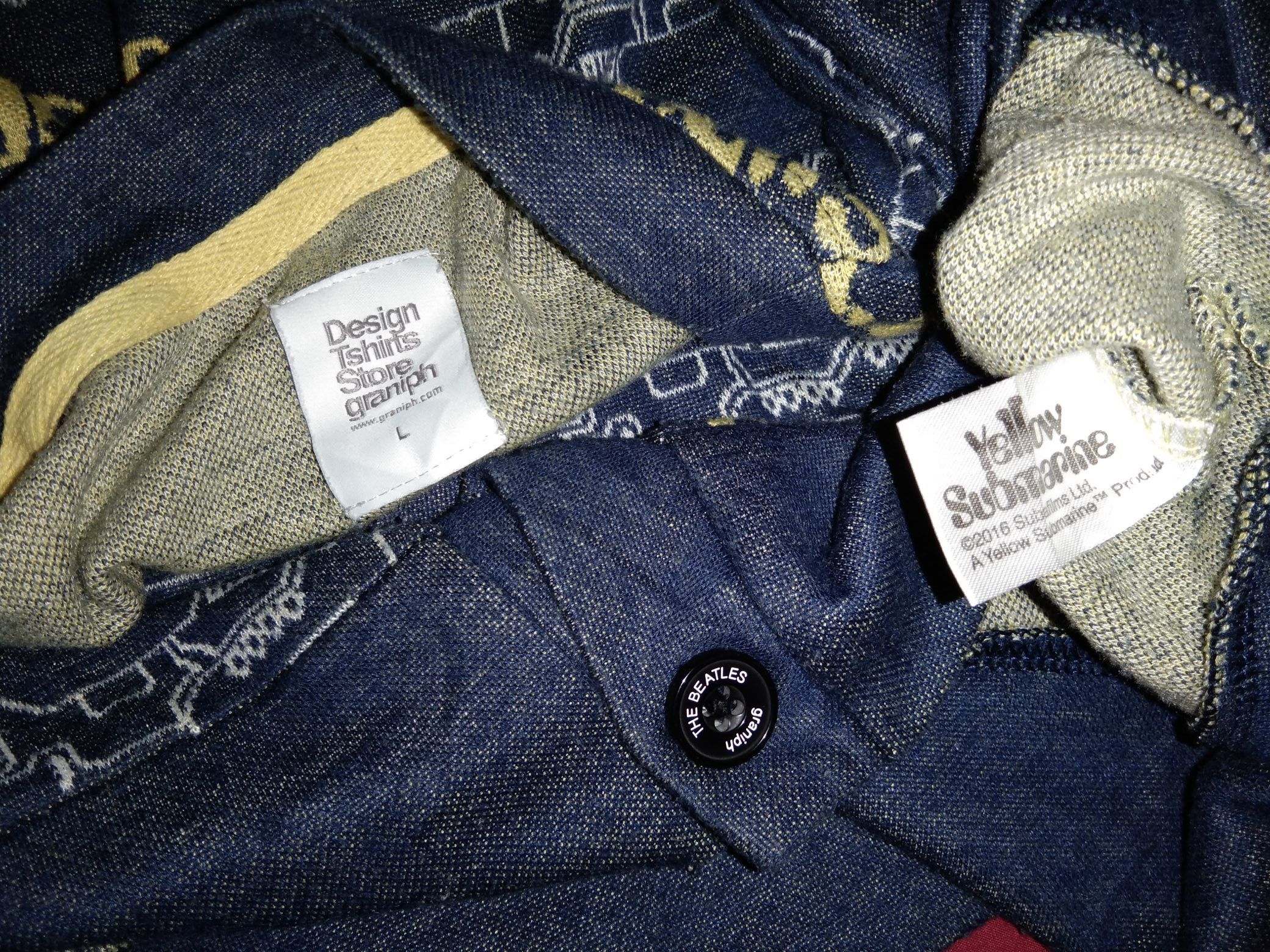 Japanese Brand Graniph x The Beatles Yellow Submarine cardigan sweater Size US M / EU 48-50 / 2 - 4 Thumbnail
