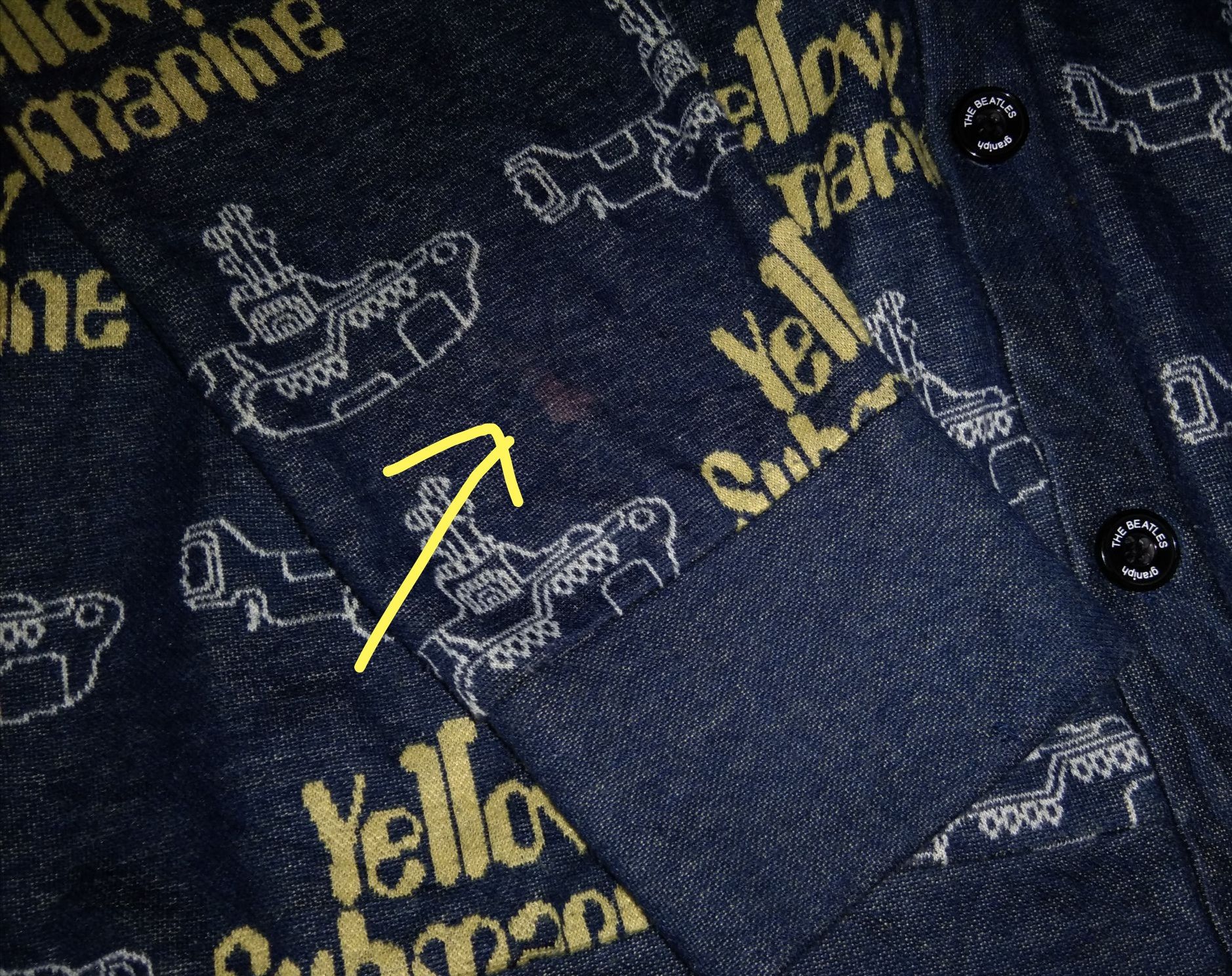 Japanese Brand Graniph x The Beatles Yellow Submarine cardigan sweater Size US M / EU 48-50 / 2 - 5 Thumbnail