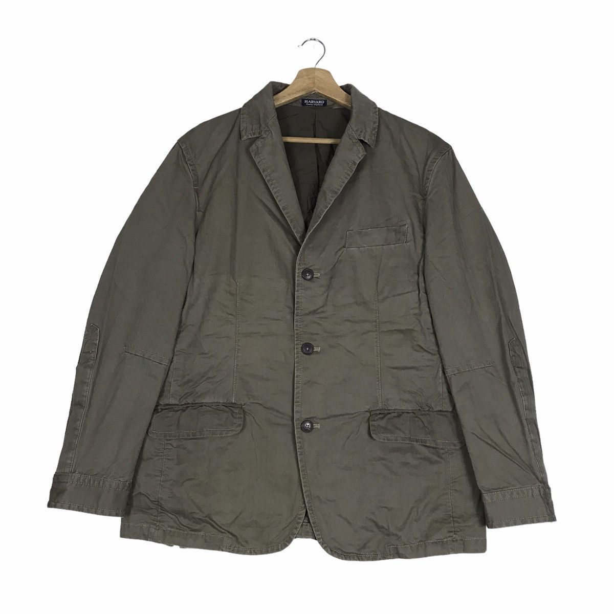 Vintage HARVARD BOSTON Collegiate Coat Jacket