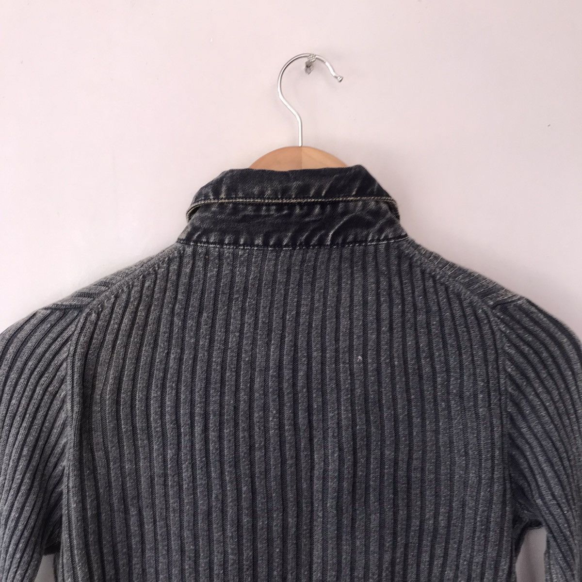 If Six Was Nine × Japanese Brand × Tornado Mart IY BASICS JAPANESE KNIT INDIGO PUNK WOMEN JACKET Size M / US 6-8 / IT 42-44 - 6 Thumbnail