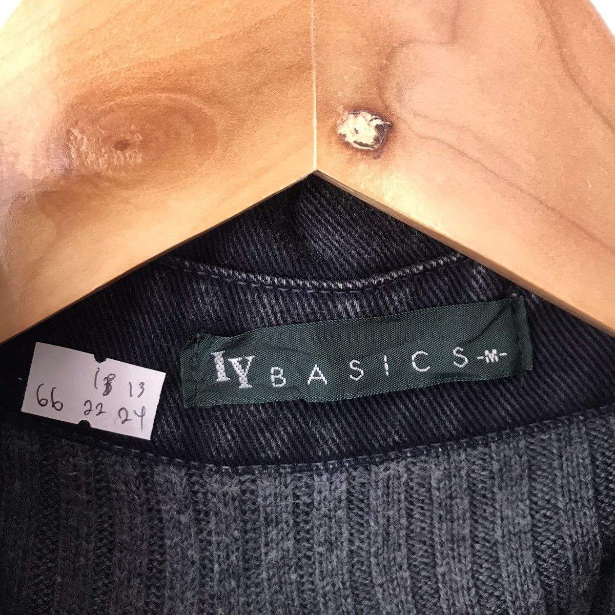 If Six Was Nine × Japanese Brand × Tornado Mart IY BASICS JAPANESE KNIT INDIGO PUNK WOMEN JACKET Size M / US 6-8 / IT 42-44 - 8 Thumbnail