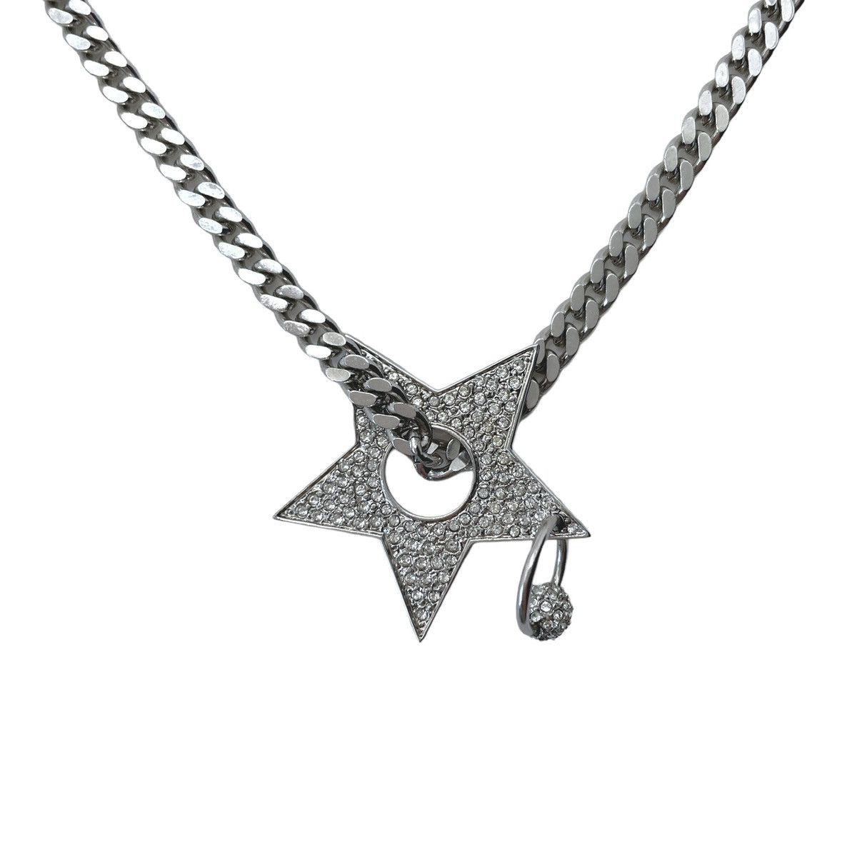 Christian Dior Star piercing hardcore Choker Necklace