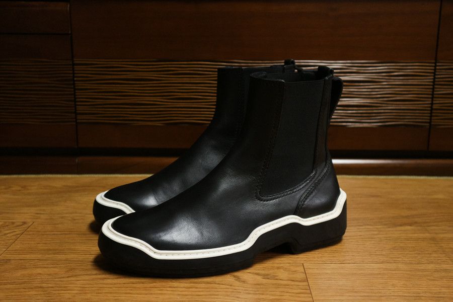 Bottega Veneta Bottega Veneta Ankle Boots Black White sz 40 Size US 7 / EU 40 - 9 Thumbnail