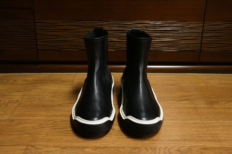 Bottega Veneta Bottega Veneta Ankle Boots Black White sz 40 Size US 7 / EU 40 - 11 Thumbnail