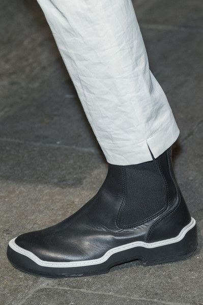 Bottega Veneta Bottega Veneta Ankle Boots Black White sz 40 Size US 7 / EU 40 - 7 Thumbnail
