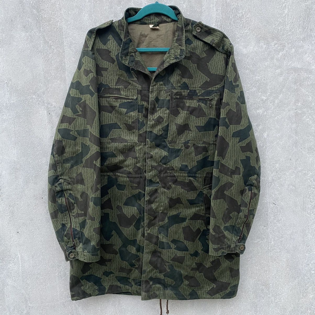 Vintage Vintage 70s Splitter Camouflage Parka Bulgarian Army | Grailed