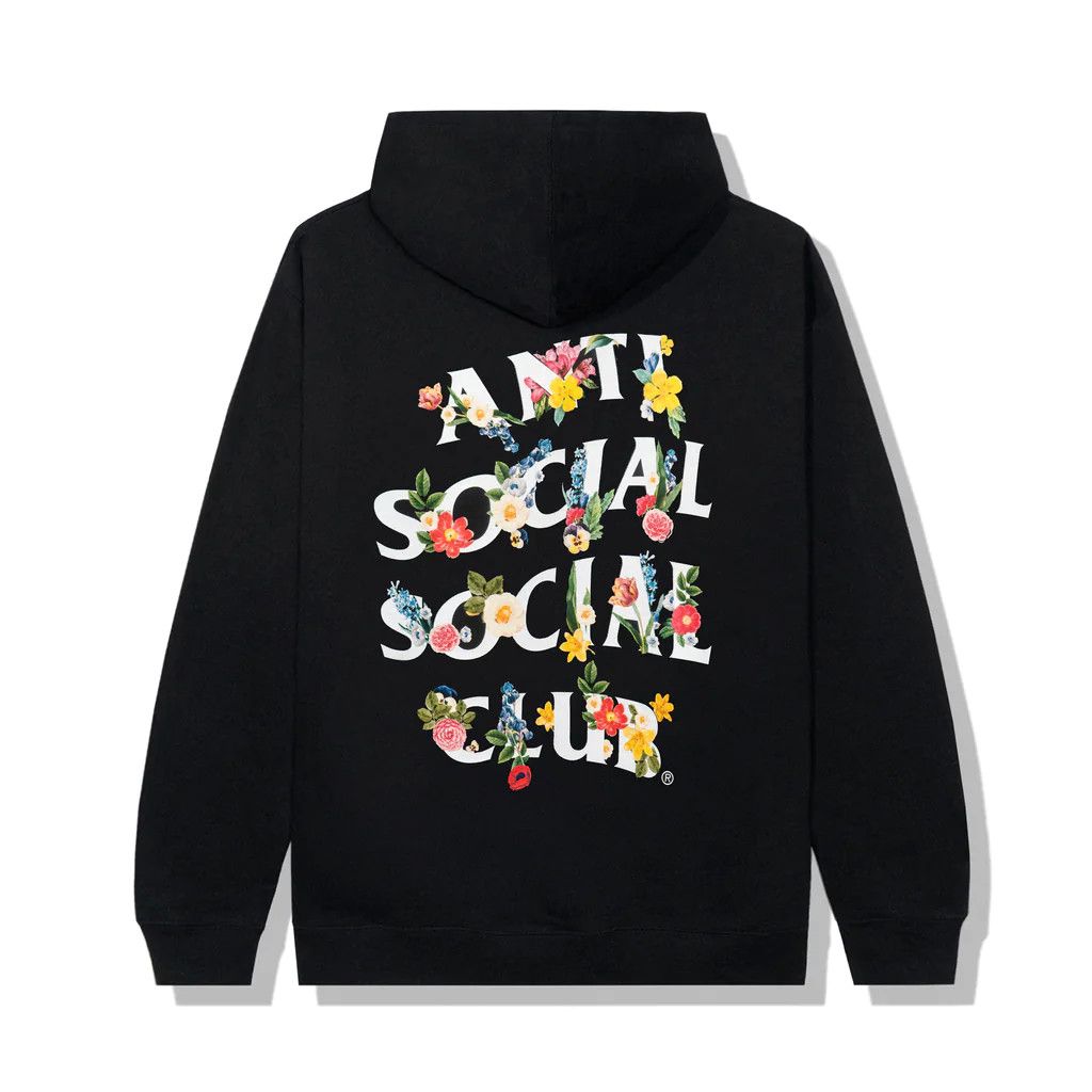 Floral Assc Pullover Anti Social Social Club Self Conclusion Black