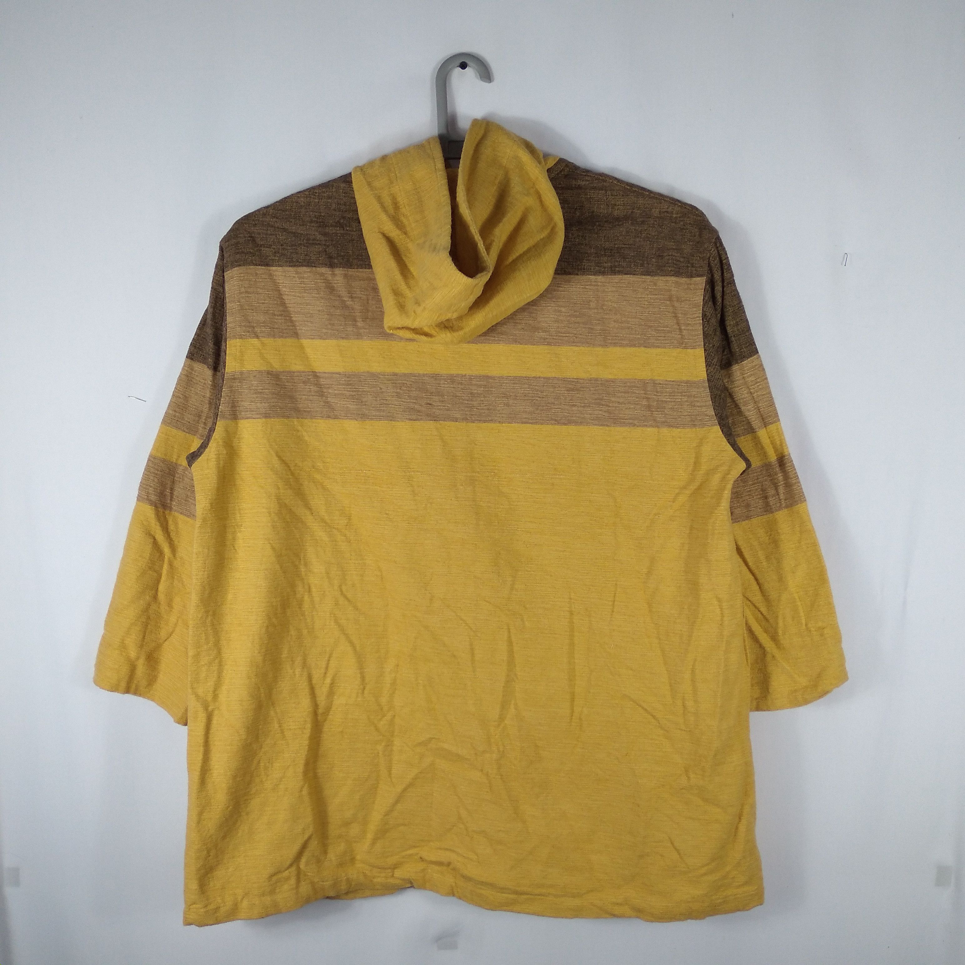Designer × Vintage Vintage Yokohama Motachi Half Stipes Buttons Hoodie Jacket Size US M / EU 48-50 / 2 - 4 Thumbnail