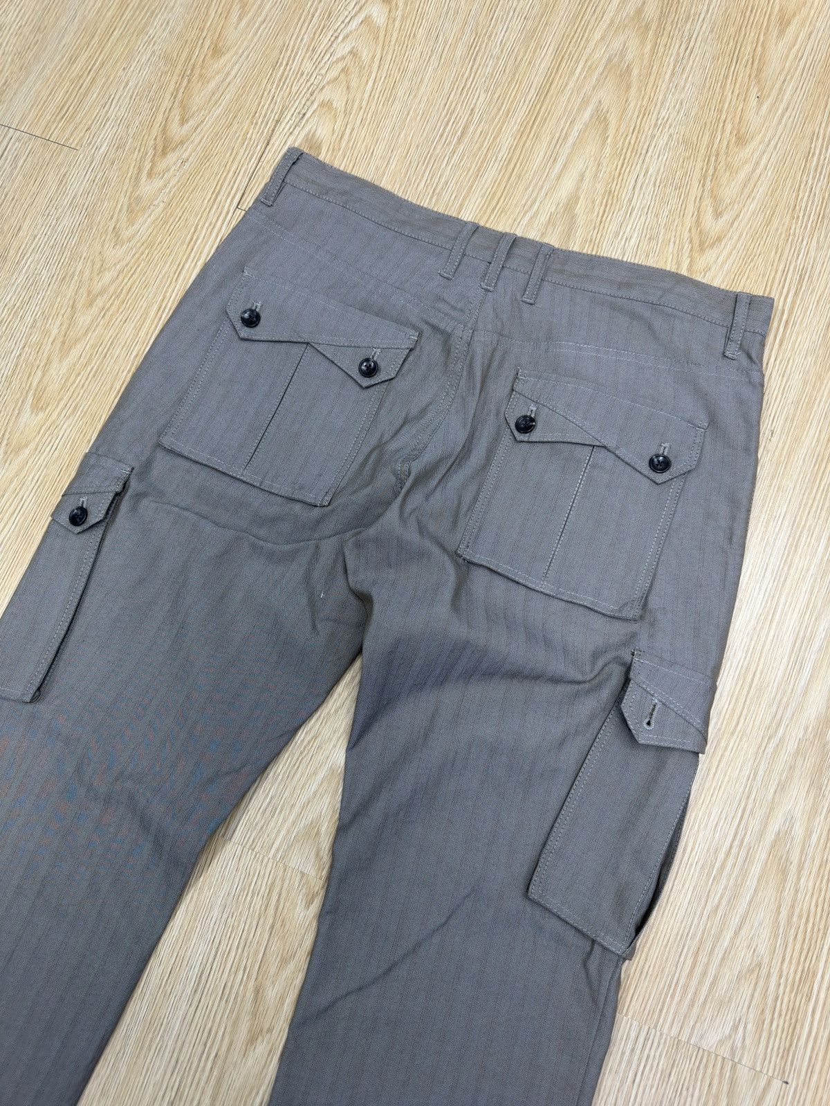 Designer × Michel Klein Michel Klein Flare Cargo Pant Size 32 J530 Size US 32 / EU 48 - 4 Thumbnail