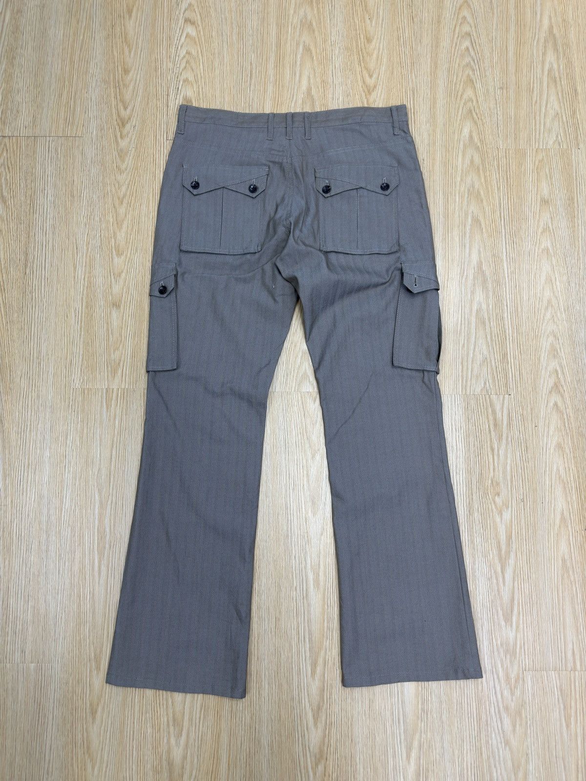 Designer × Michel Klein Michel Klein Flare Cargo Pant Size 32 J530 Size US 32 / EU 48 - 2 Thumbnail